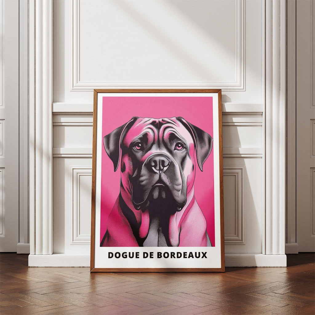 Dogue de Bordeaux Pink and Black Dog Series 1 image 4