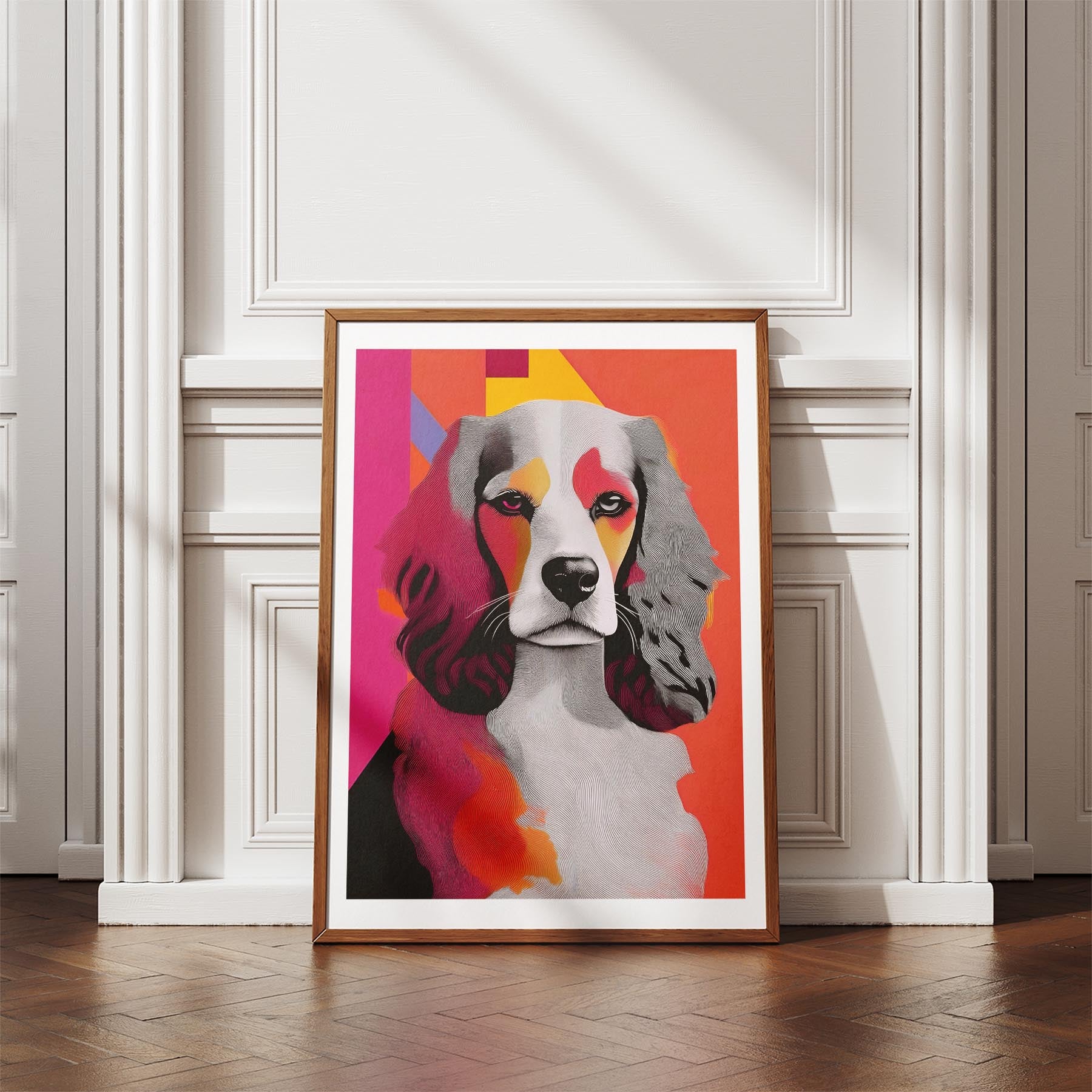 Afghan Modern Pop Dog Series image 4