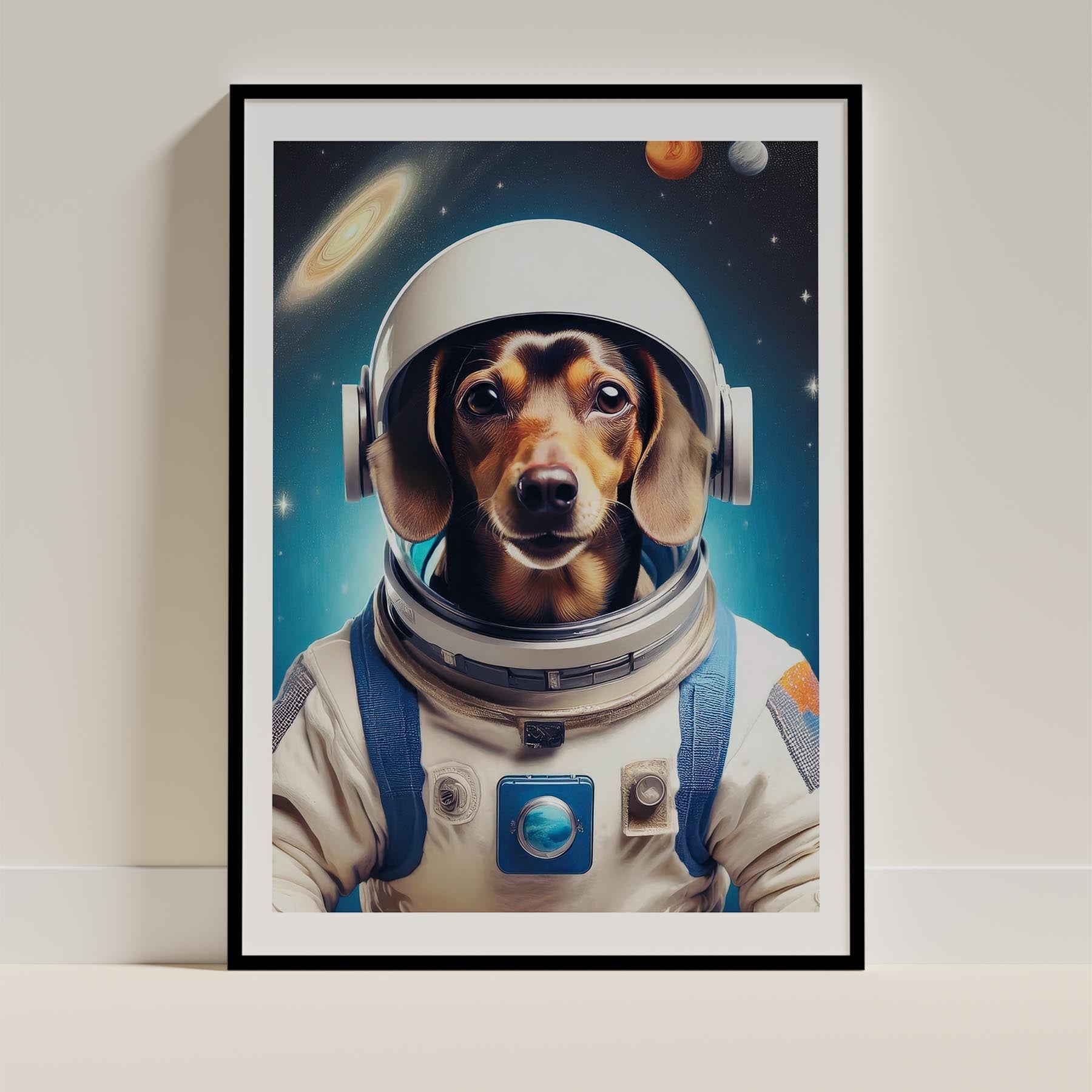 Dachshund Astronaut Dog Series image 11
