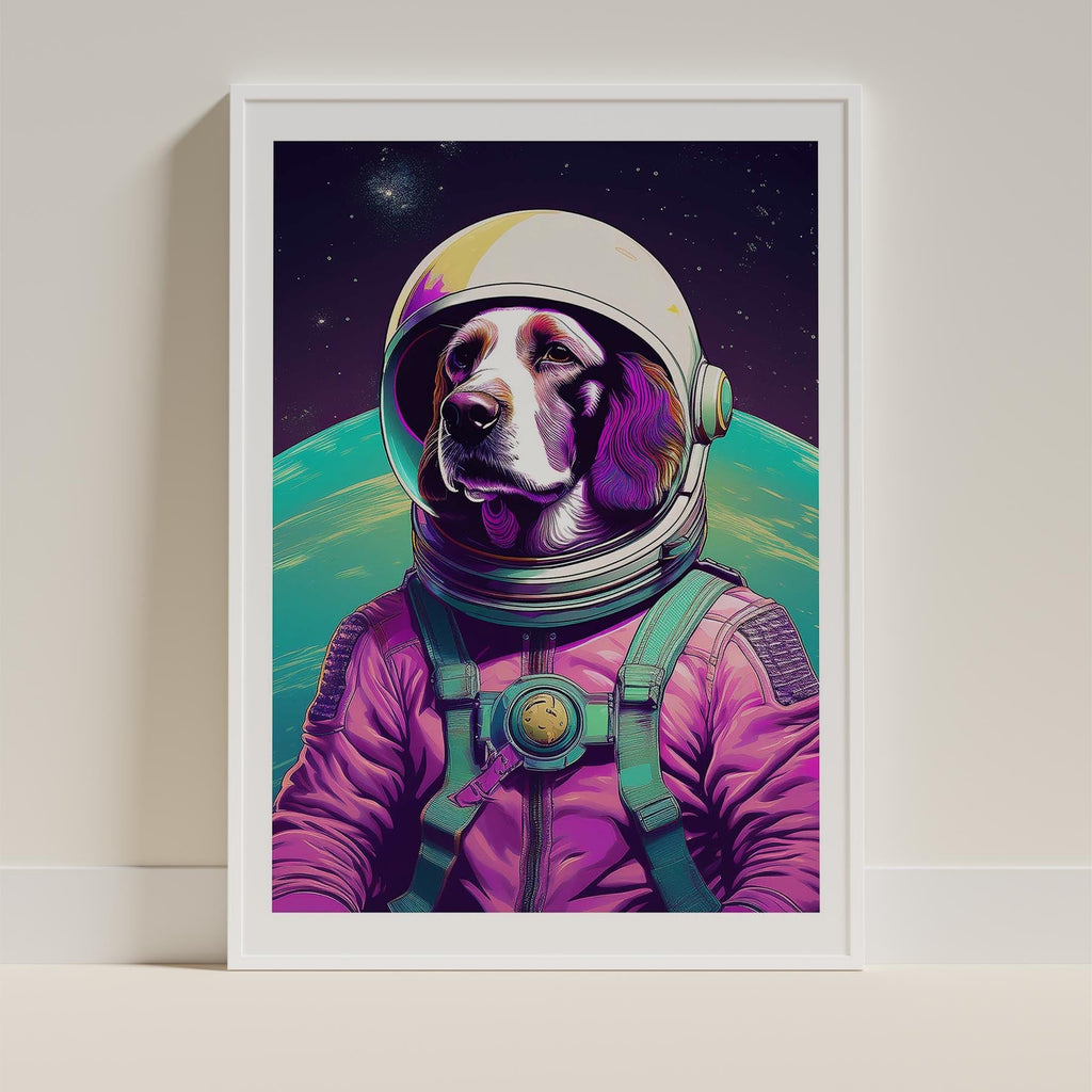 English Setter Space Dogs Series image 9