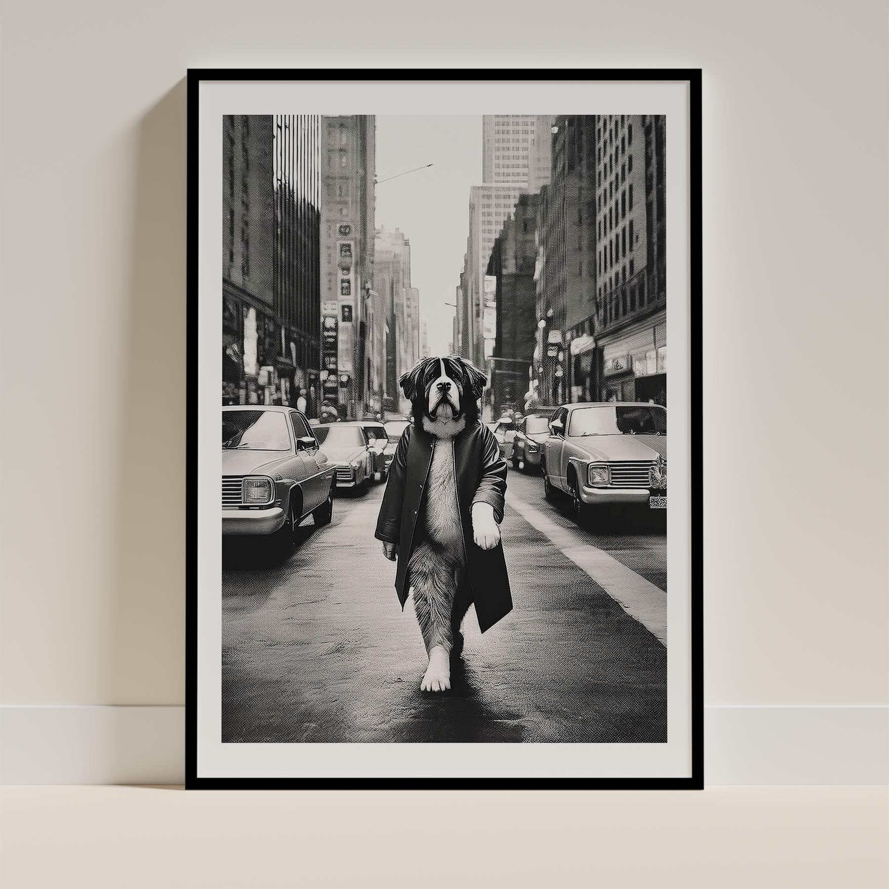 Saint Bernard Dog Art Print Unframed Vol 1 | 11 Unique Designs | Wall Art Gift for Dog Lovers - Image 3 | Dogsy & Co