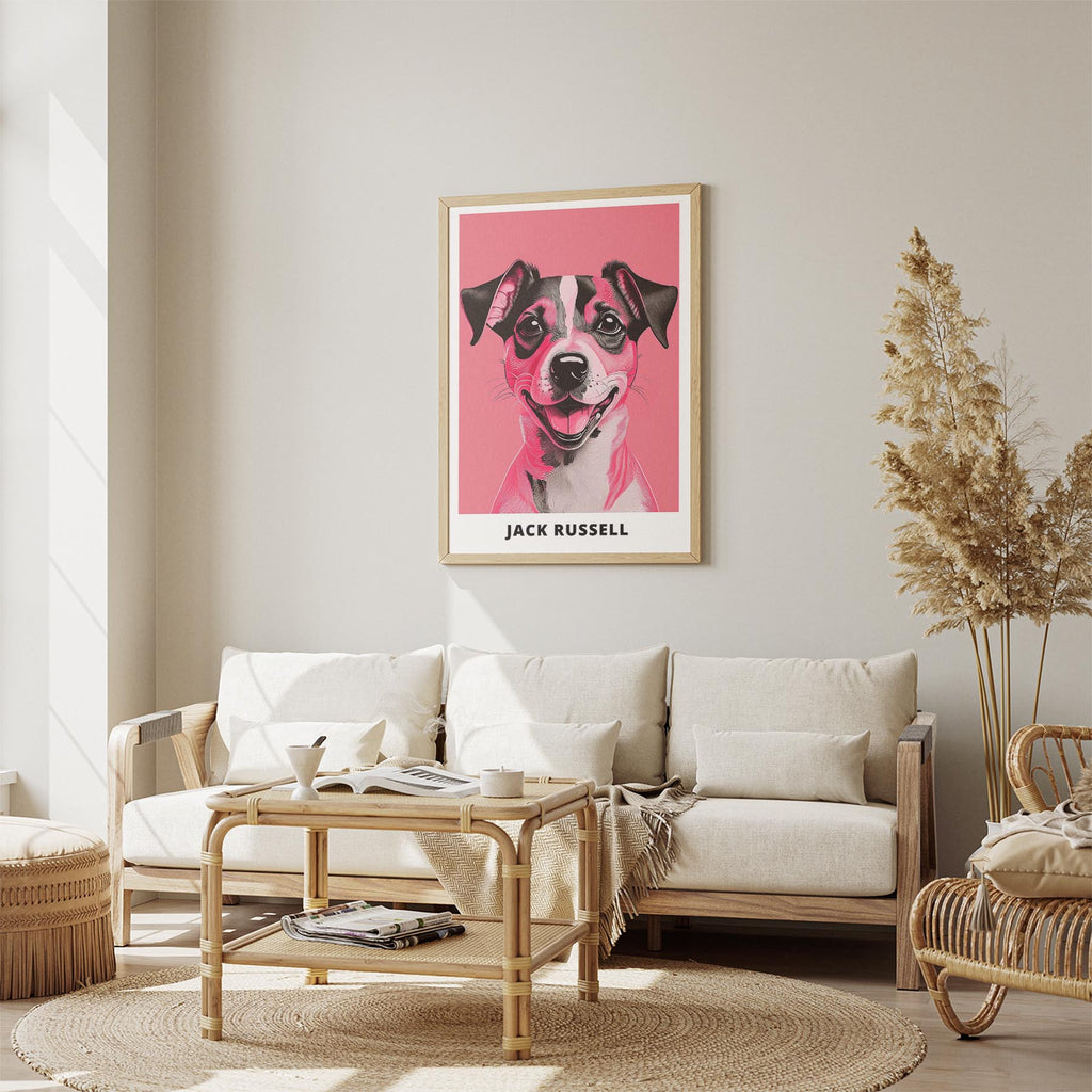 Jack Russell Pink and Black Dog Series 1 image 2