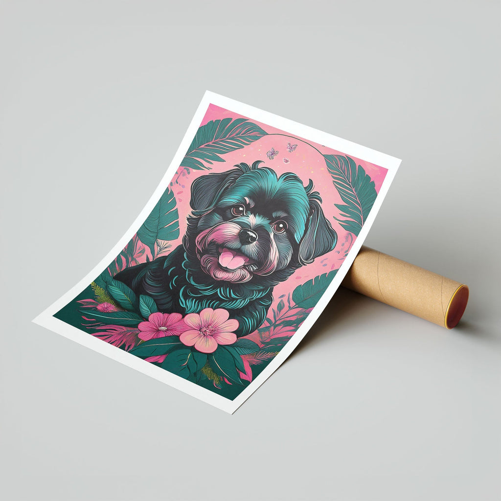 Pomapoo Flowery Dog image 7