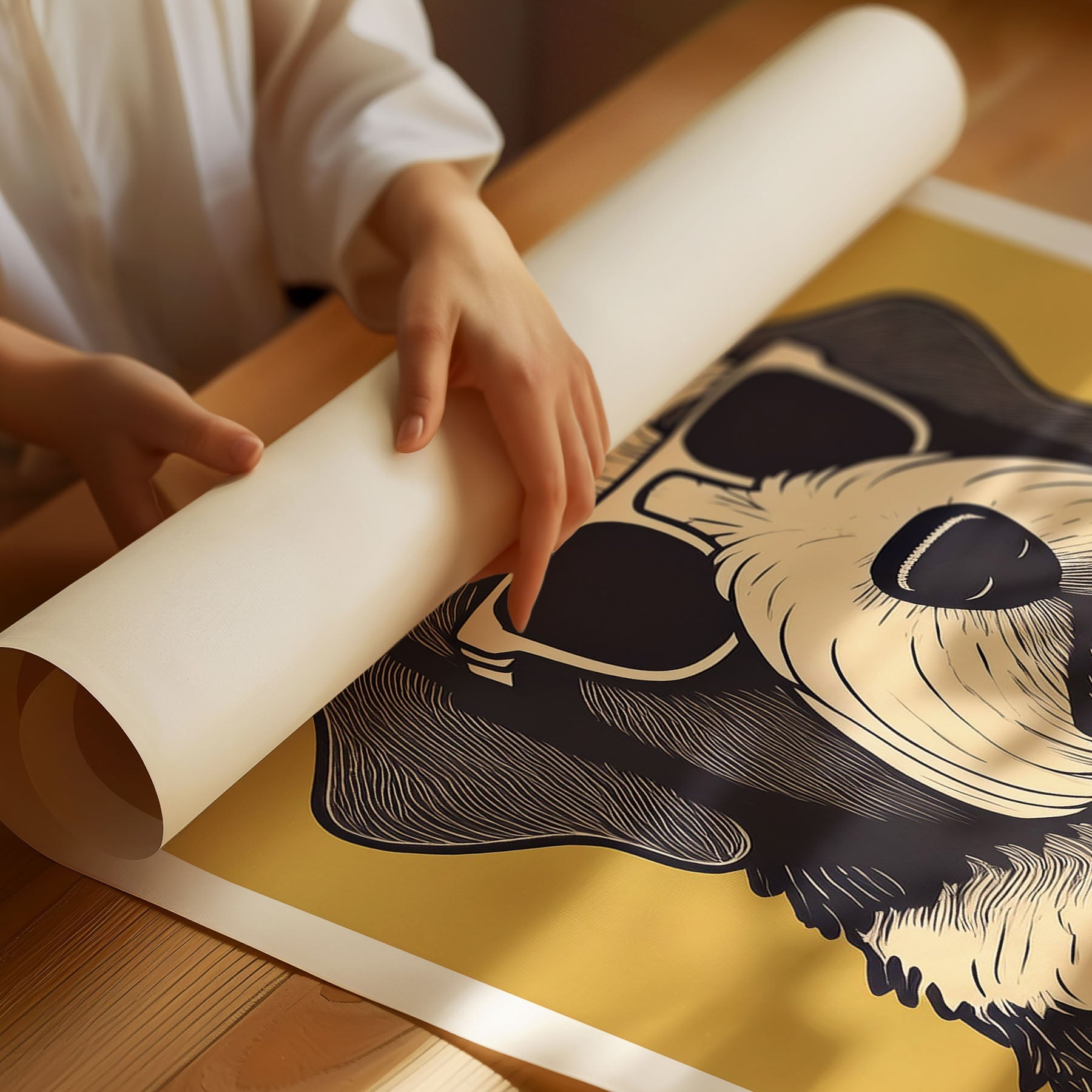 Old English Sheepdog 1 Chillin Coffee Dog image 3