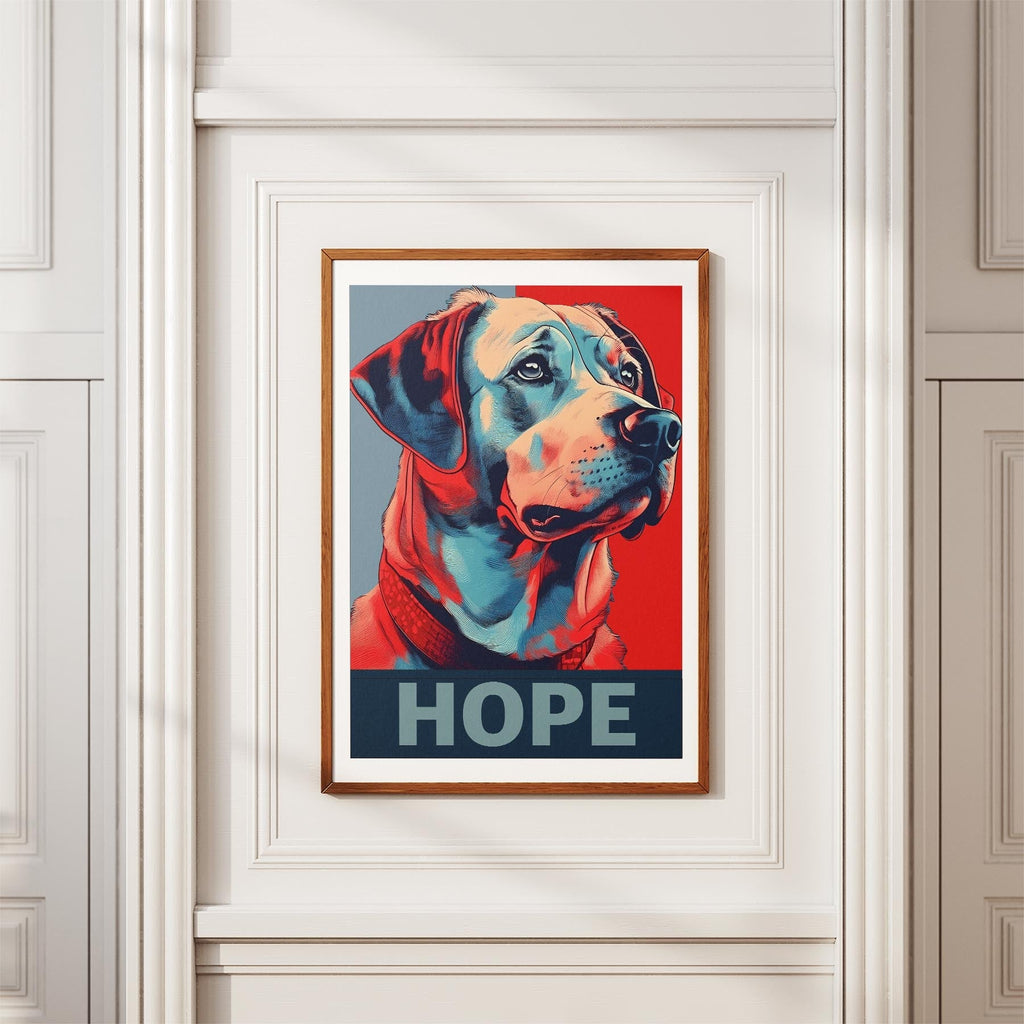 Maremma HOPE Series Inspired by the Obama Poster image 3