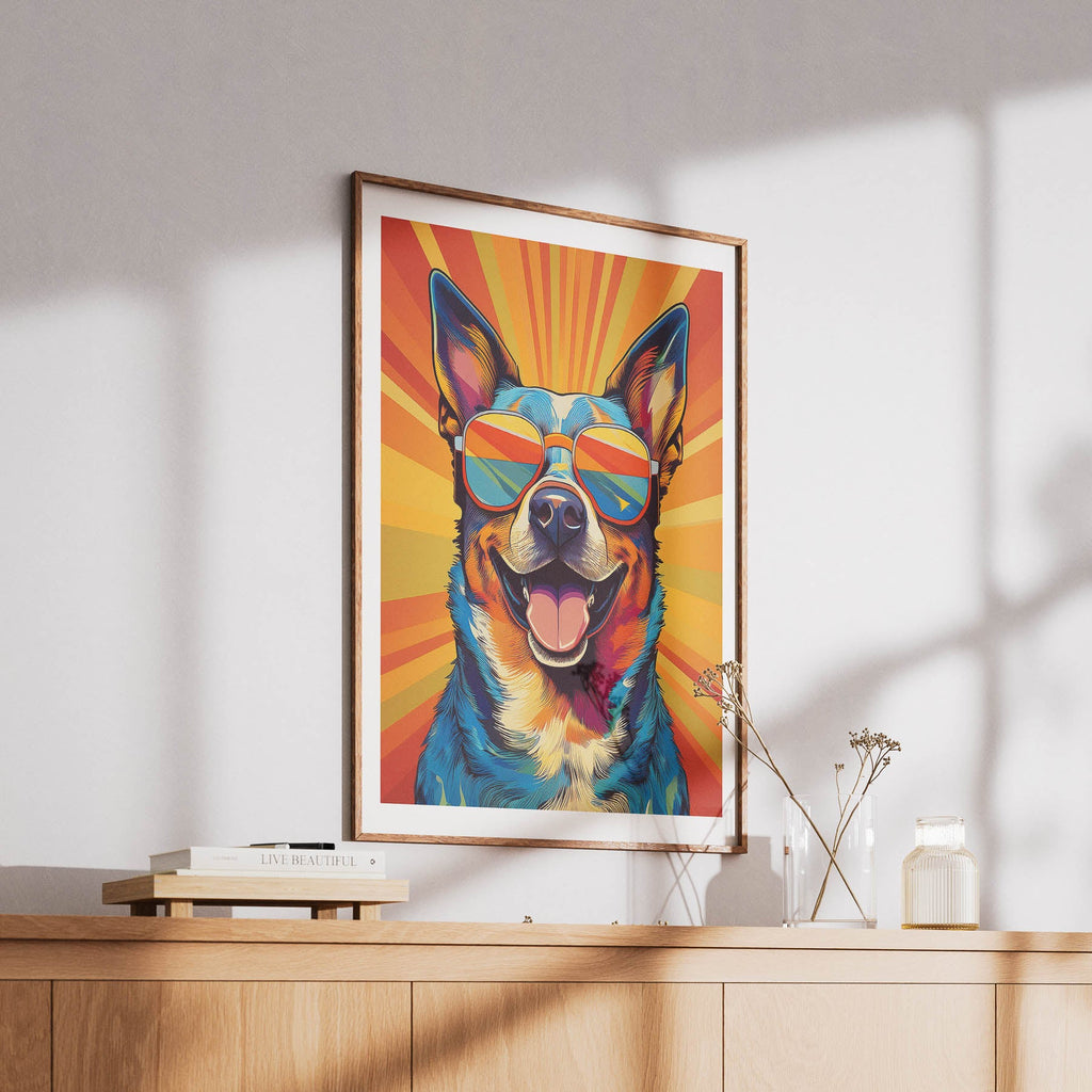 Cattle Dog In Colourful Sunnies 1 image 6