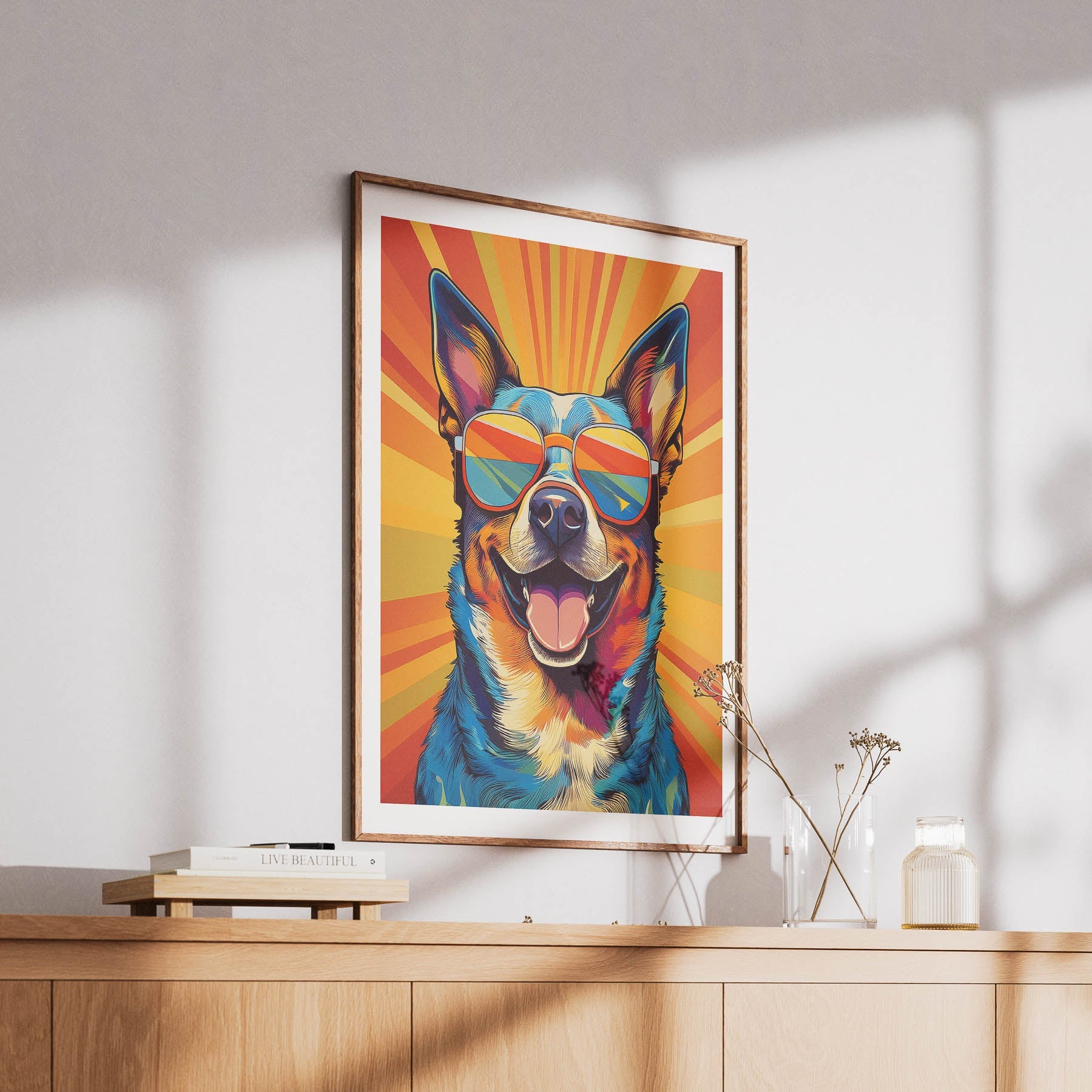 Cattle Dog In Colourful Sunnies 1 image 6