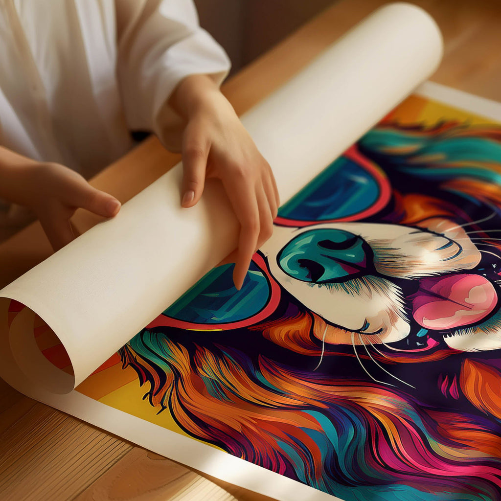 Cavalier King Charles Spaniel In Colourful Sunnies 2 image 3