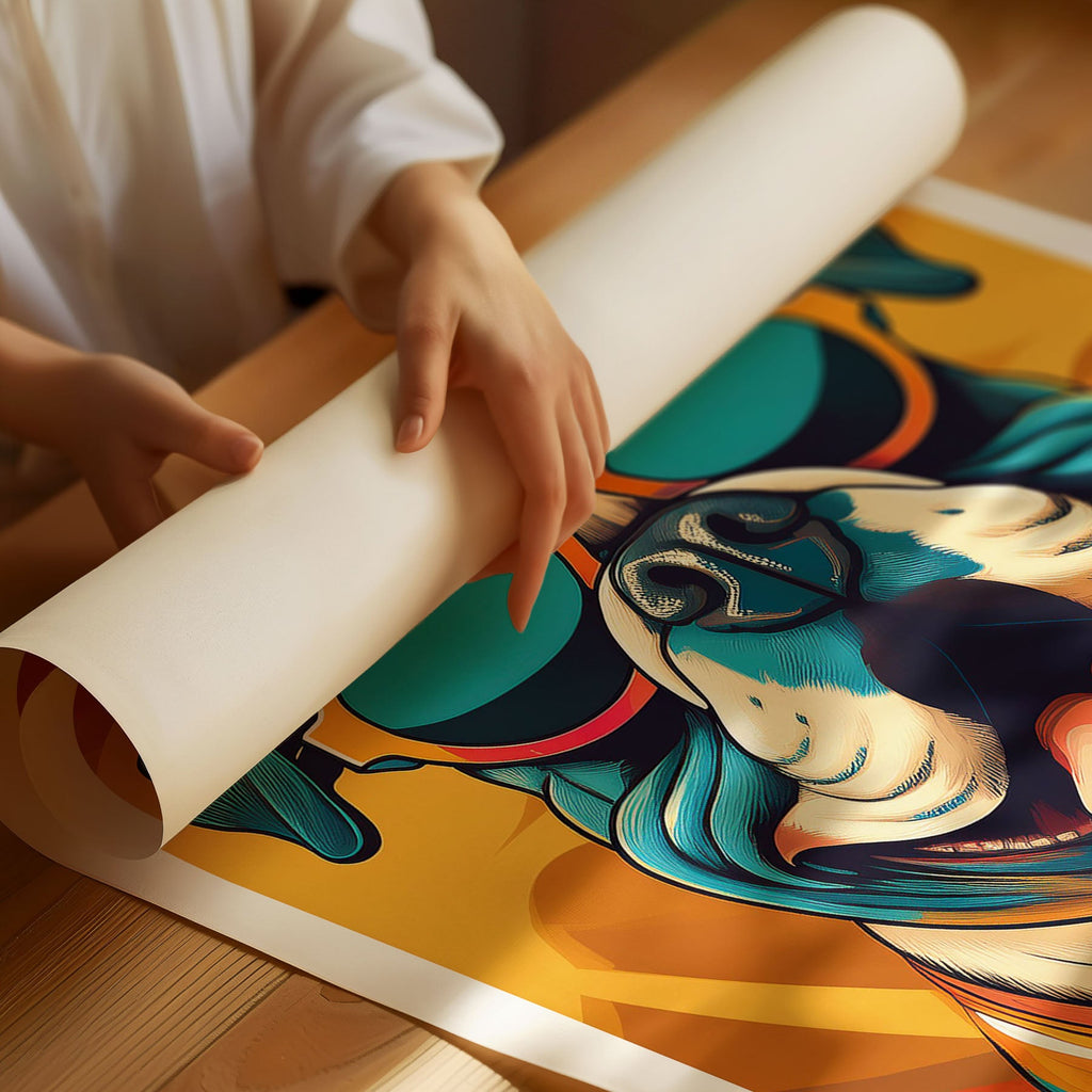 Dog In Colourful Sunnies 4 image 3