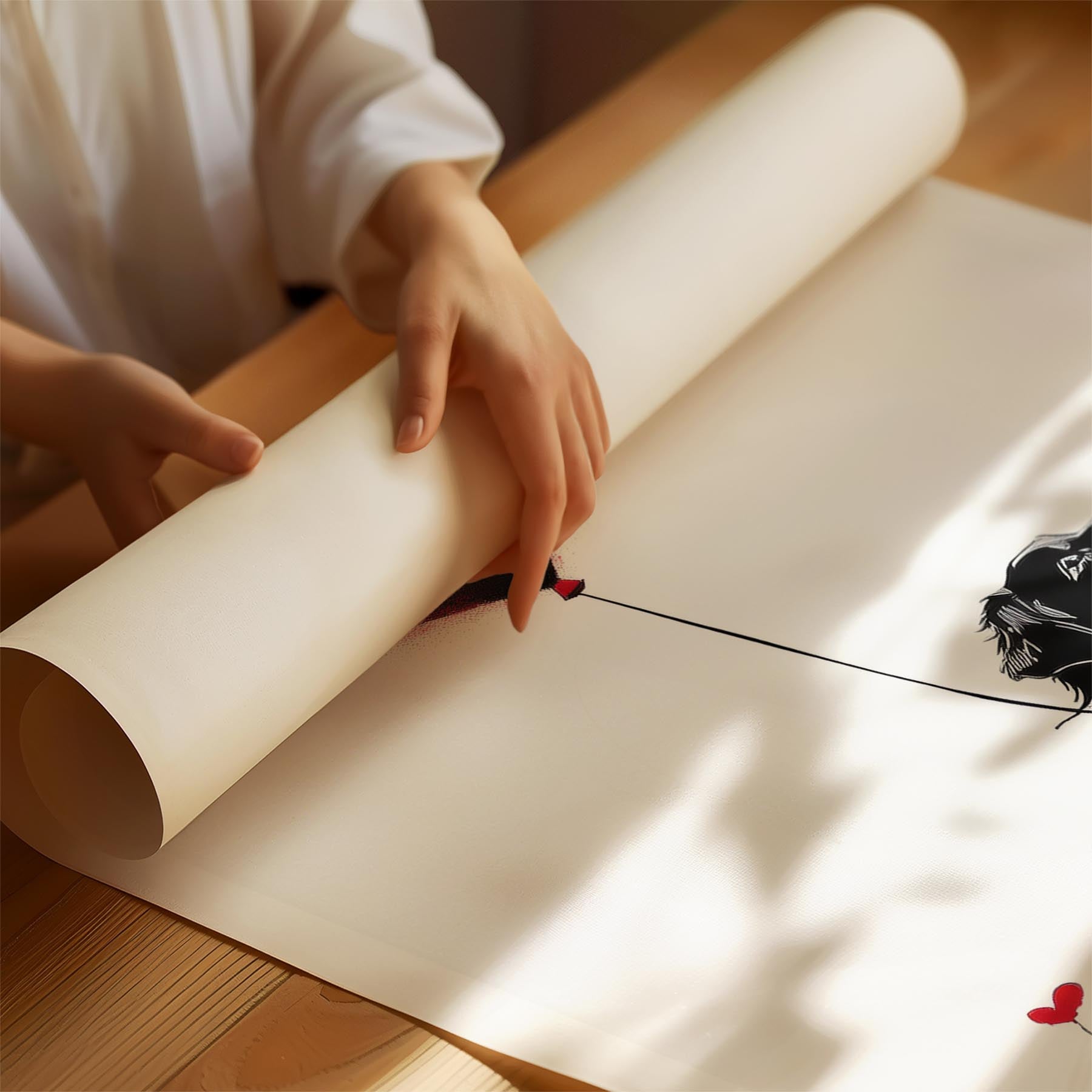 Australian Shepherd DOGSY Series inspired by the Art of Banksy image 1