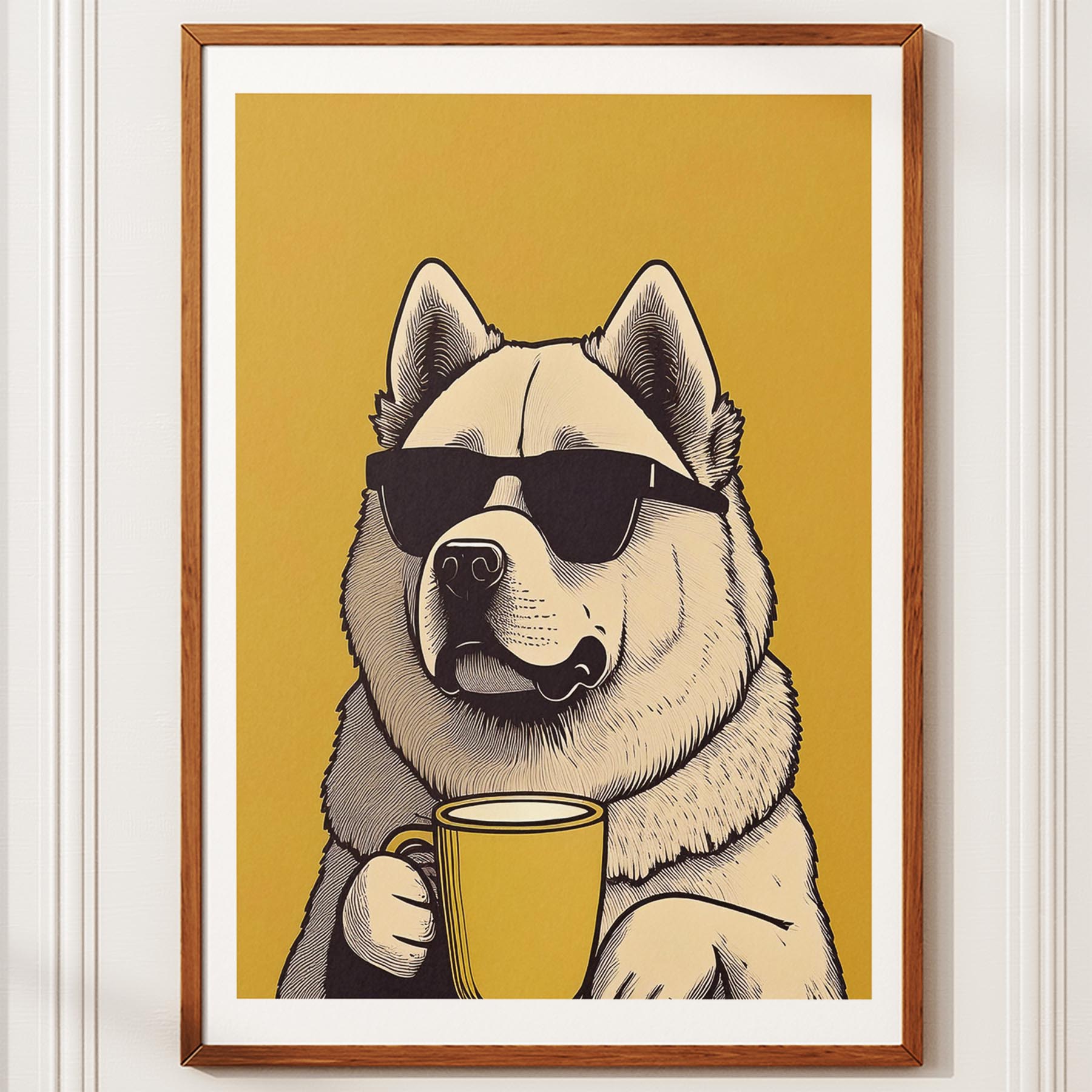 Chow Chow Chillin Coffee Dog image 10