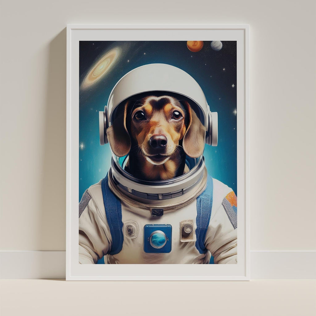 Dachshund Astronaut Dog Series image 9
