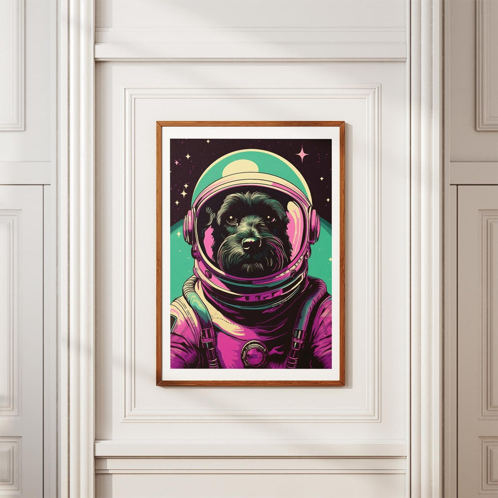 Black Russian Terrier Space Dogs Series image 3