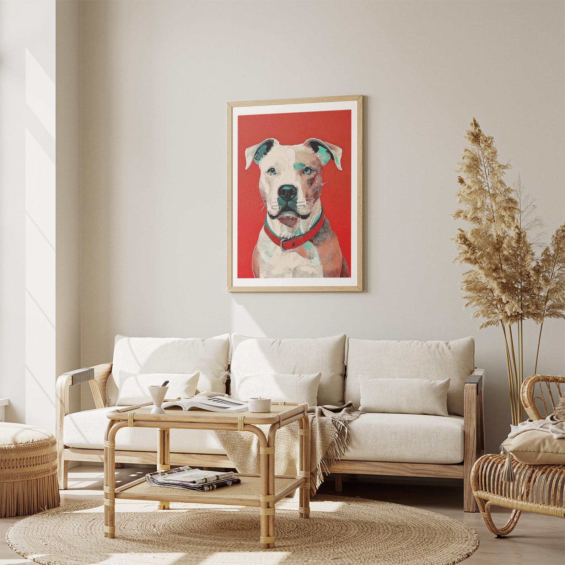 American Staffordshire Terrier Red Dog Series image 2