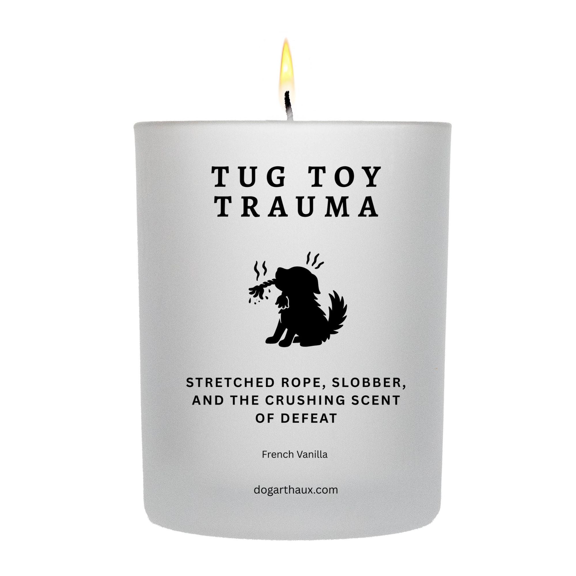 Tug Toy Trauma Candle