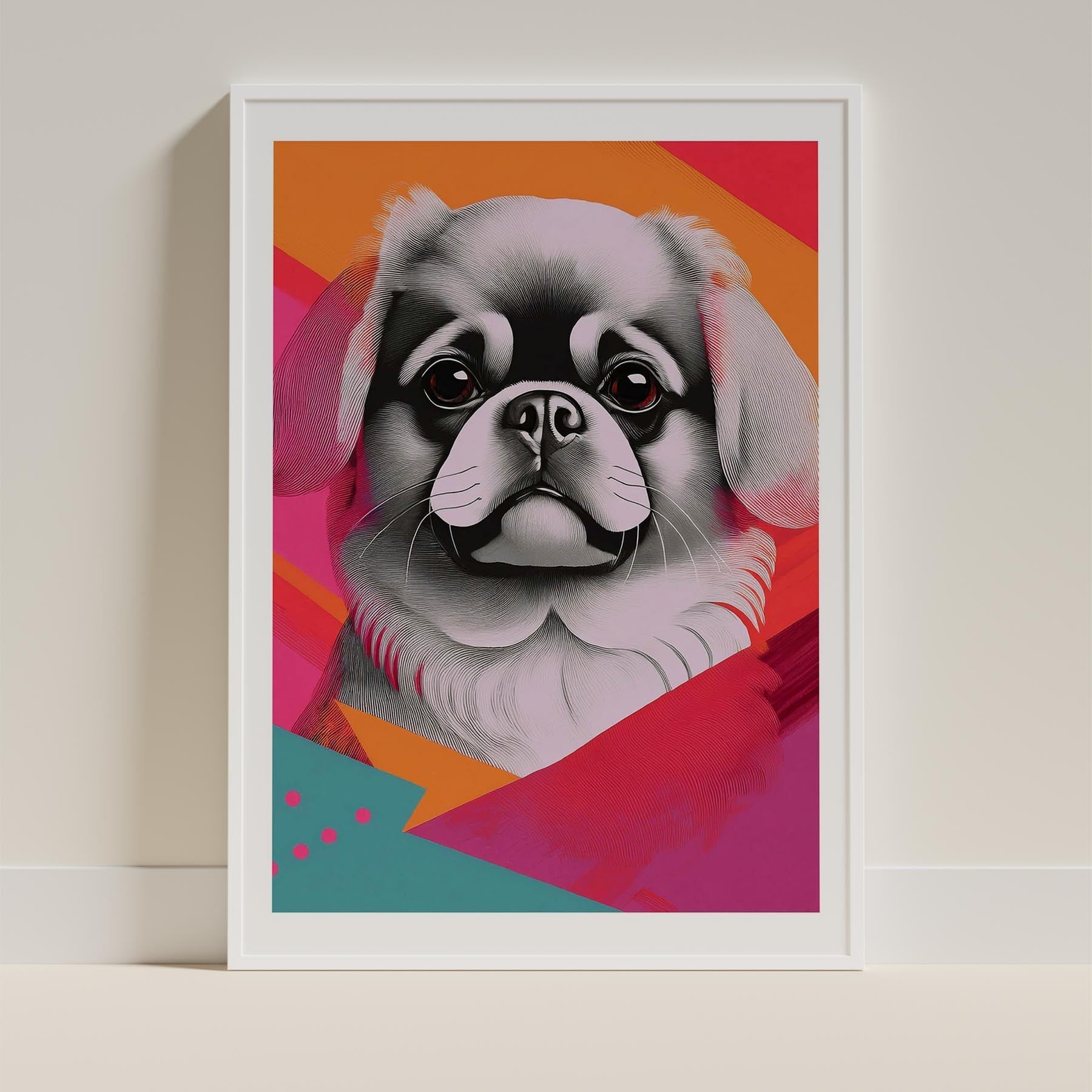 Pekingese Modern Pop Dog Series image 9