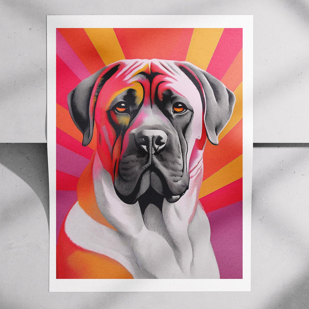 Mastiff Modern Pop Dog Series image 7