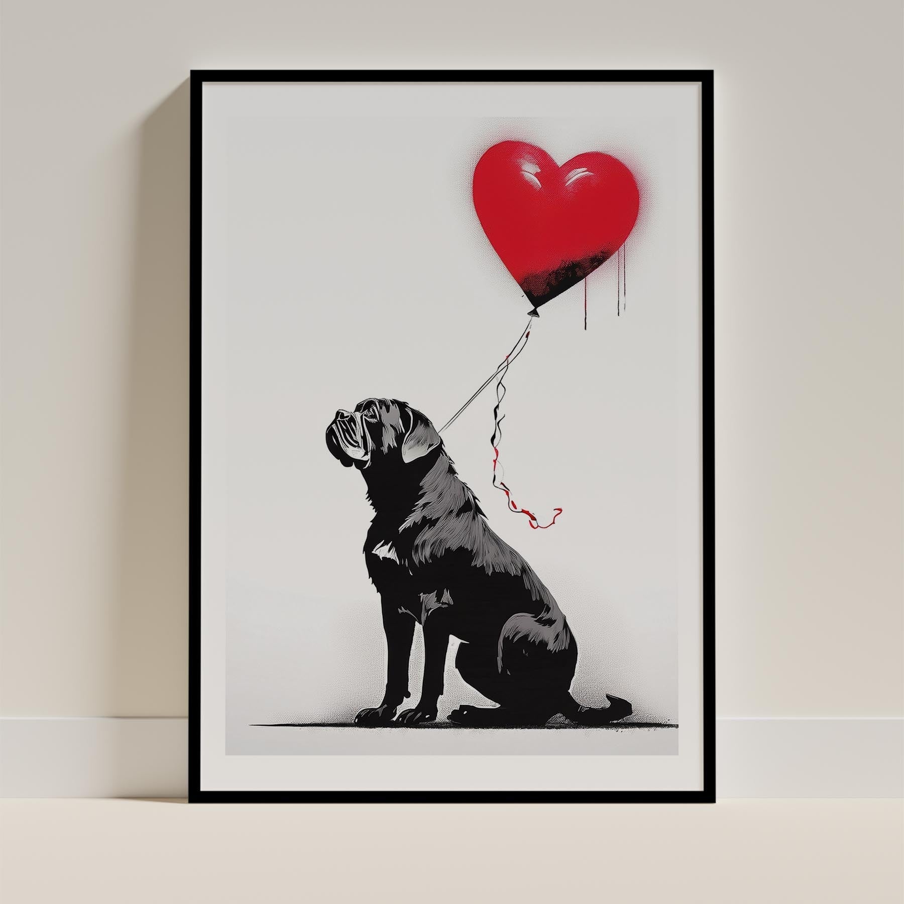 Mastiff DOGSY Series inspired by the Art of Banksy image 11