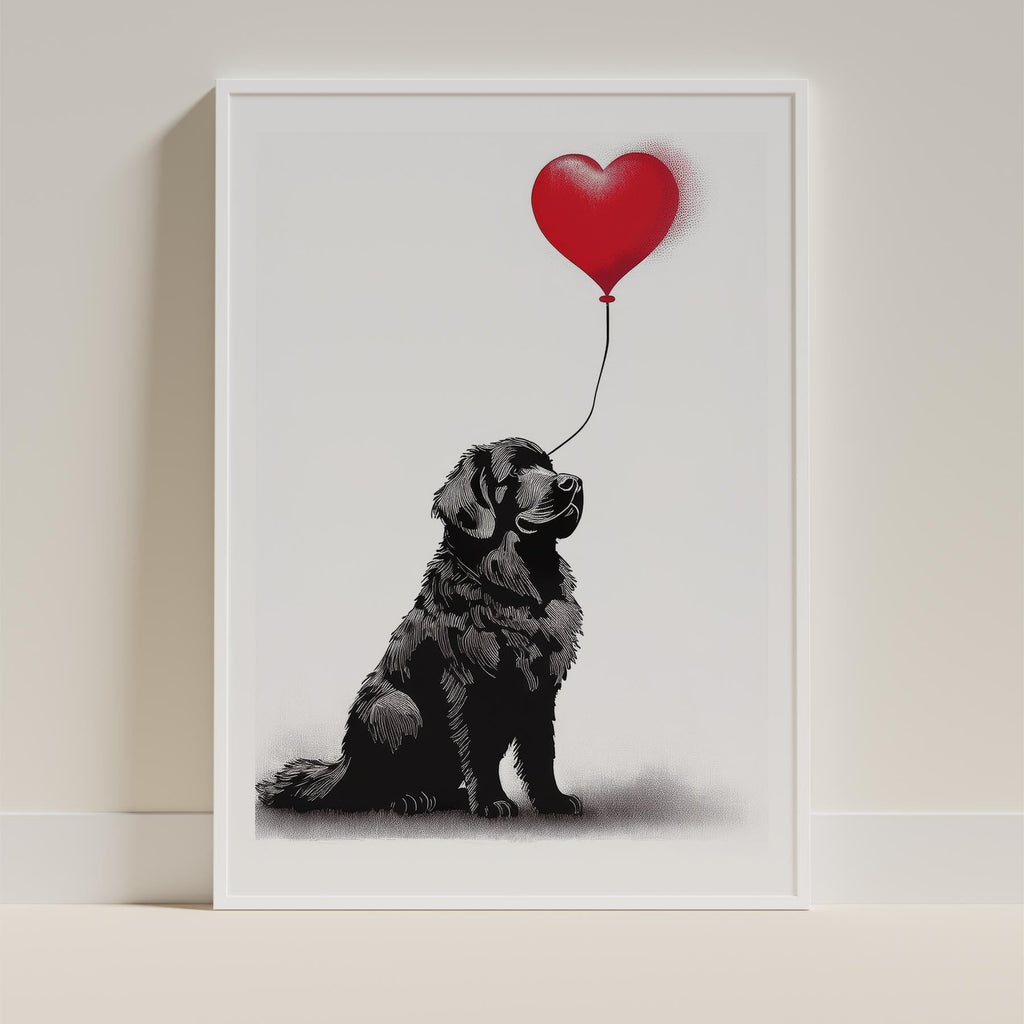 Newfoundland DOGSY Series inspired by the Art of Banksy image 9