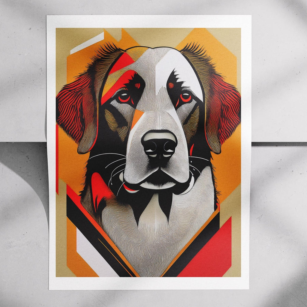 Murray River Retriever Geometric Orange Series image 7