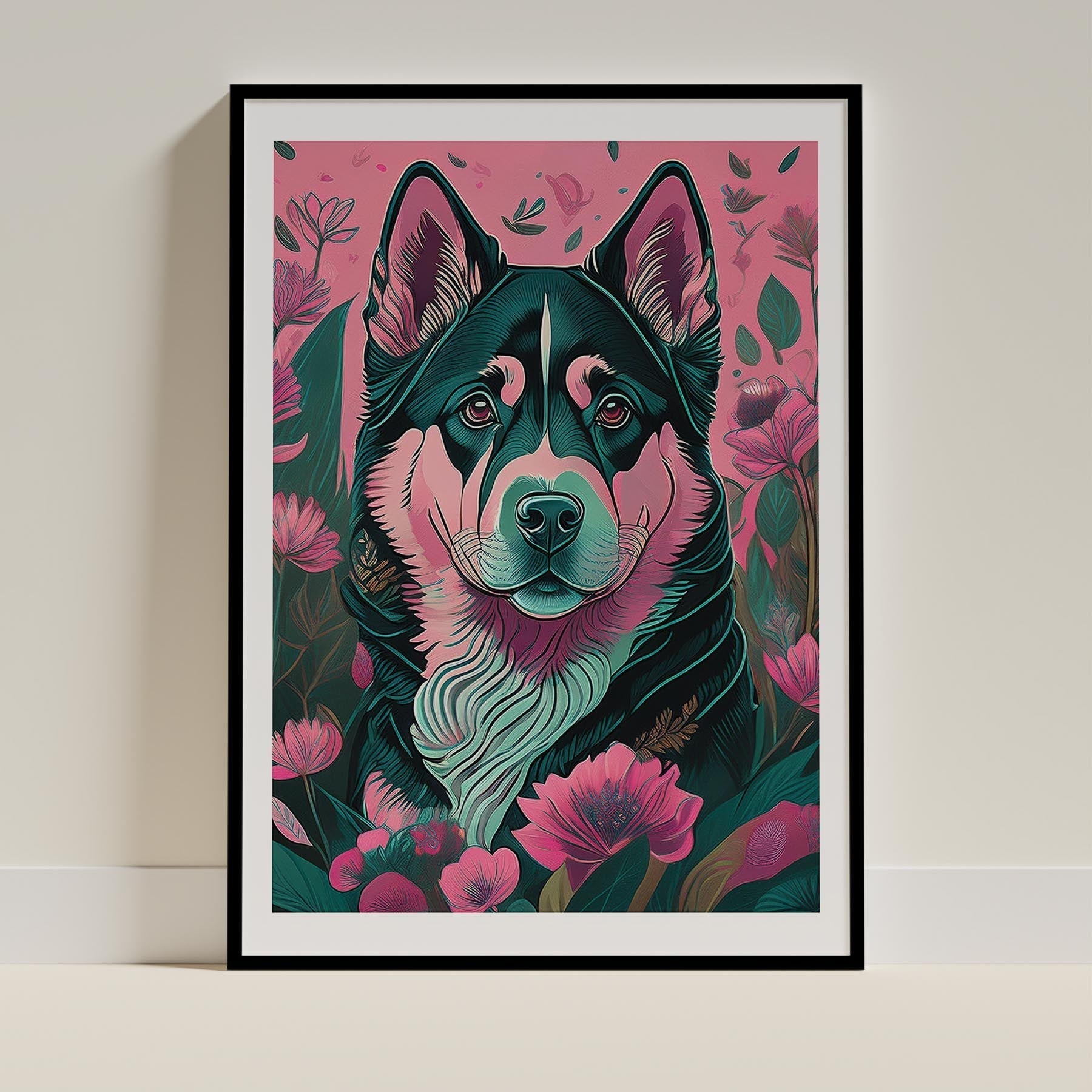Alaskan Malamute Dog Art Print Unframed Vol 2 | 11 Unique Designs | Wall Art Gift for Dog Lovers - Image 11 | Dogsy & Co