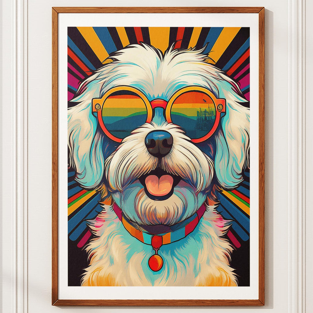 Maltese In Colourful Sunnies 1 image 10
