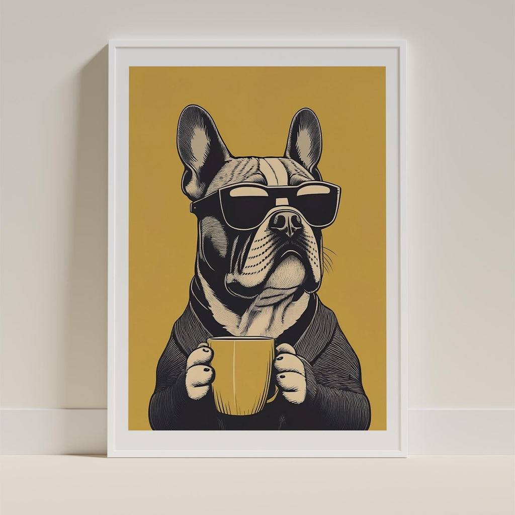 Bulldog Chillin Coffee Dog image 9
