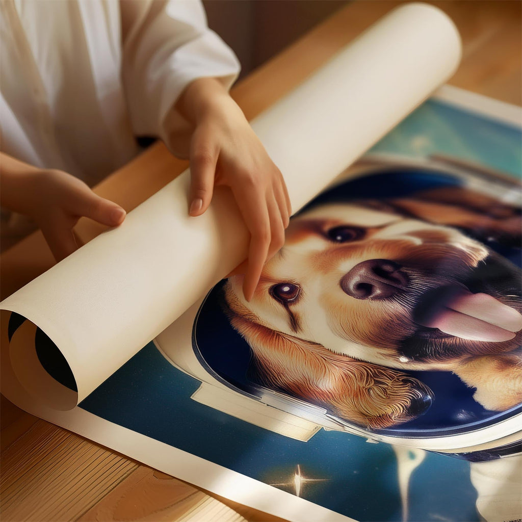 Groodle Astronaut Dog Series image 1