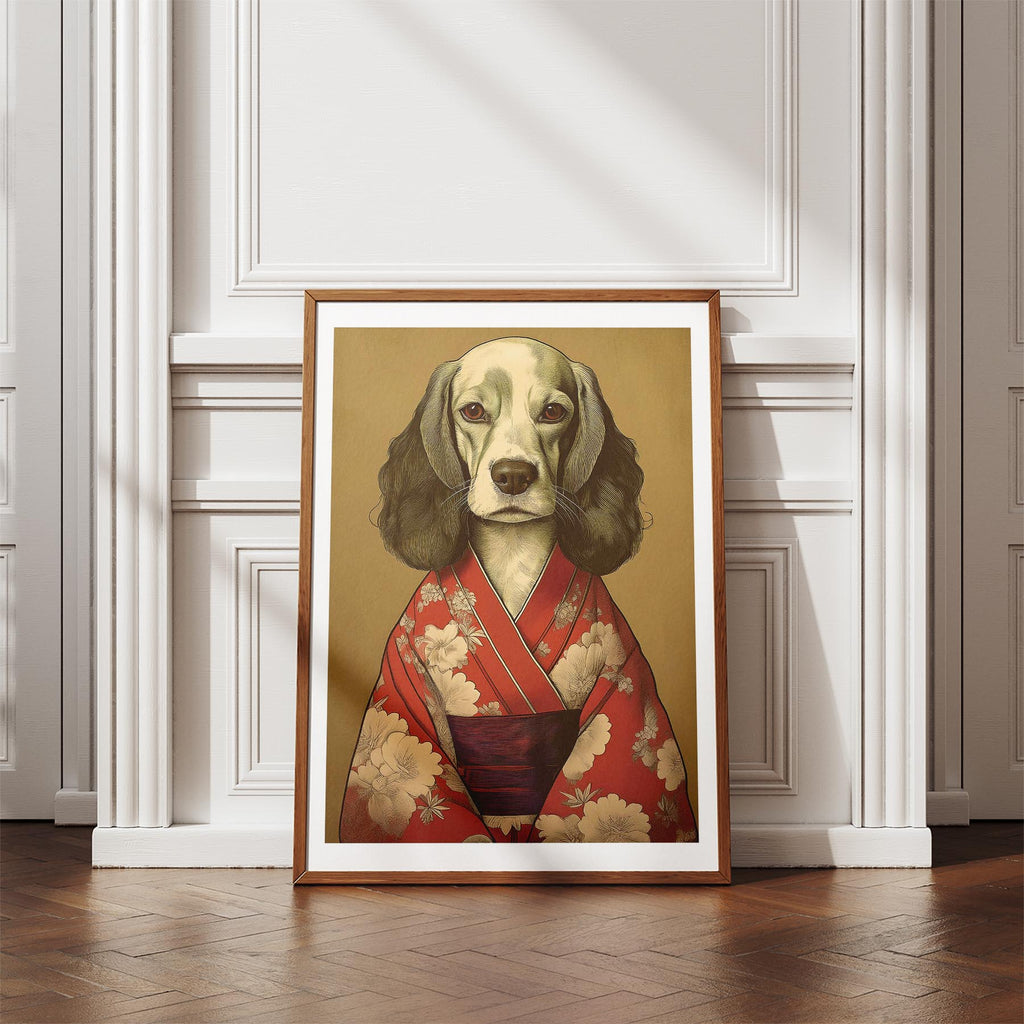 Cocker Spaniel Japanse Kimono Dog Series image 4