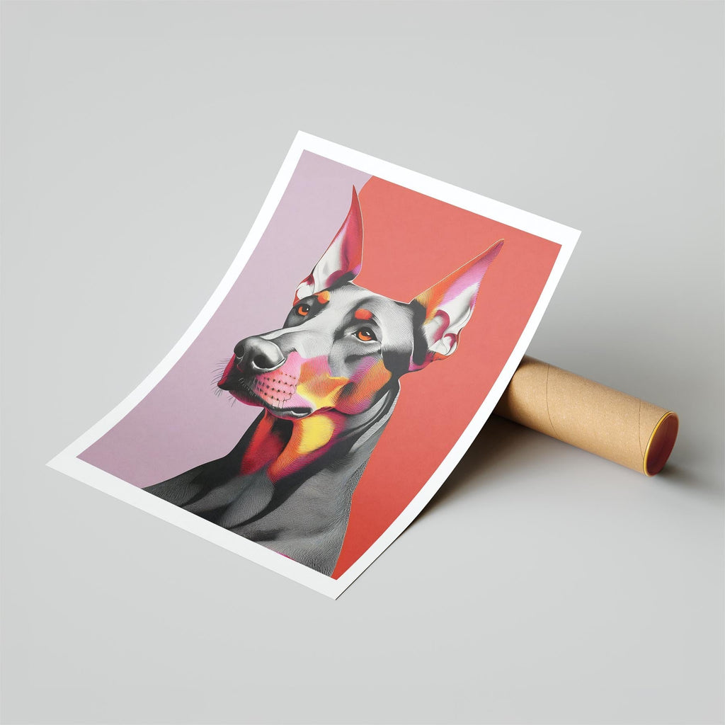 Doberman Modern Pop Dog Series image 6