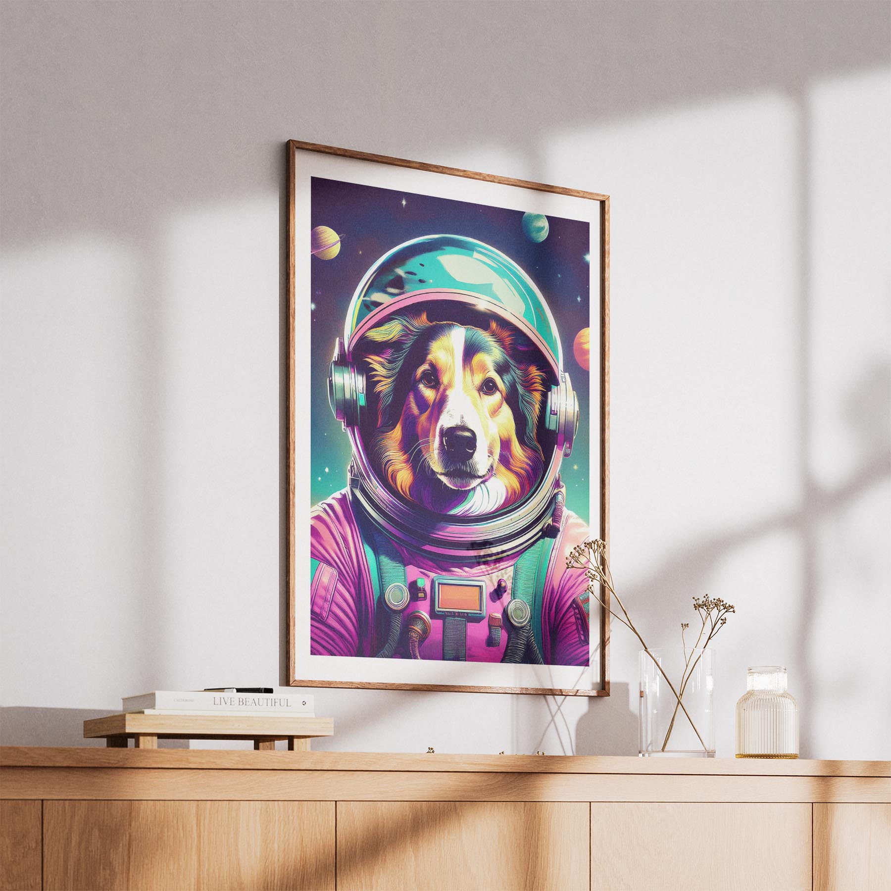Rough Smooth Collie Space Dogs Series image 5