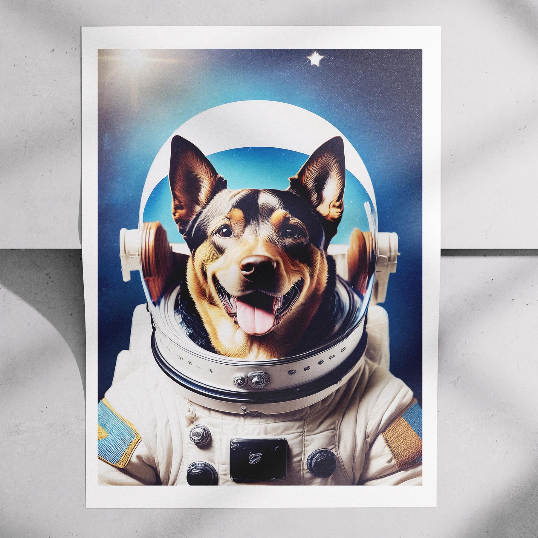 Kelpie Astronaut Dog Series image 7