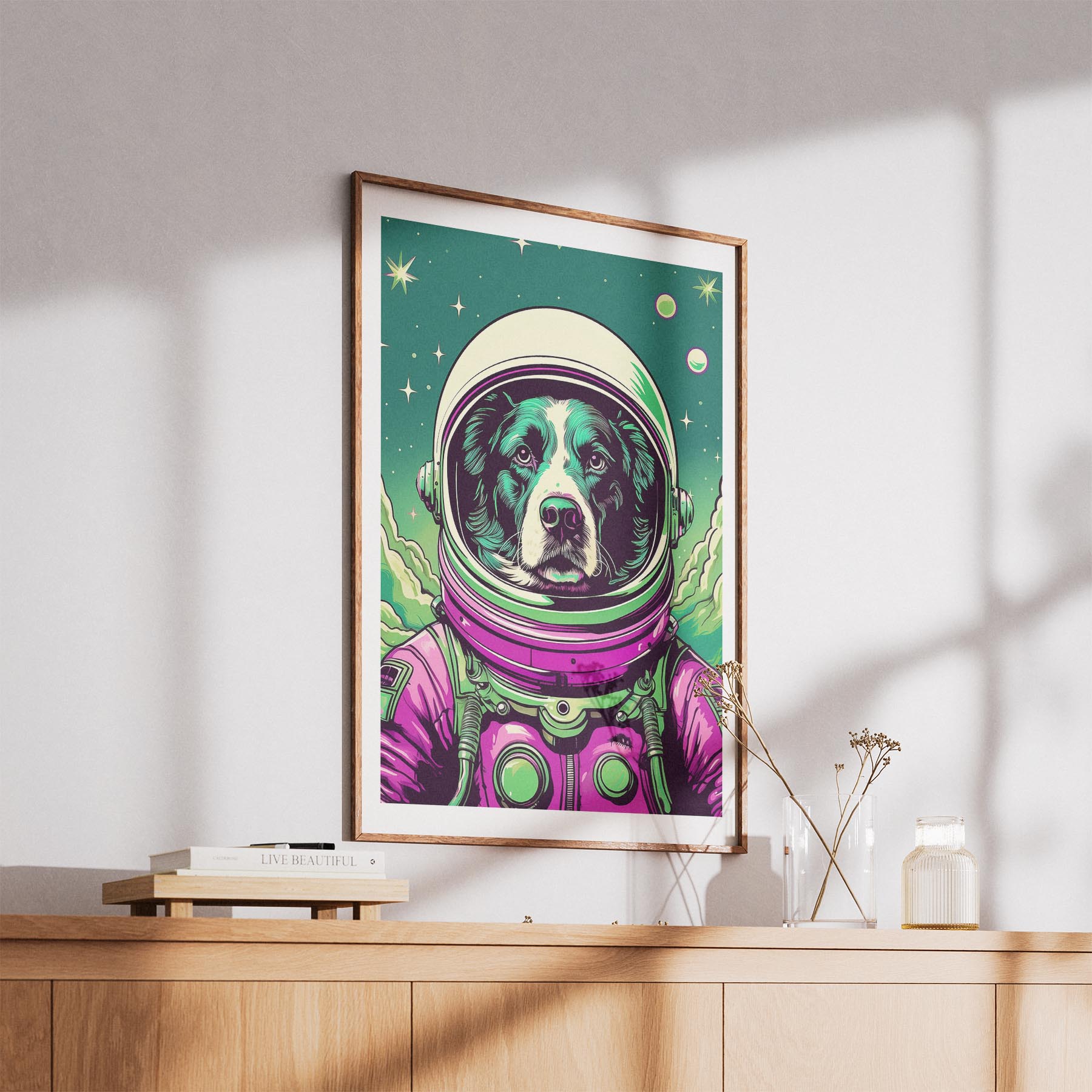Border Collie Space Dogs Series image 5