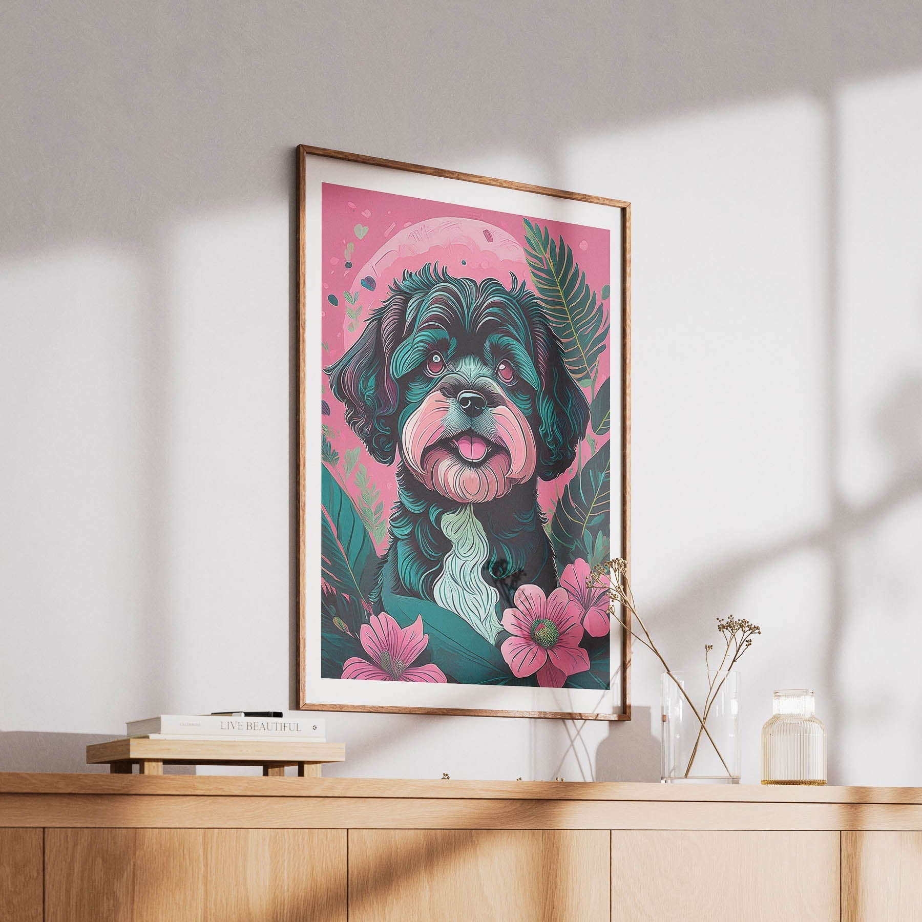 Moodle Flowery Dog image 6