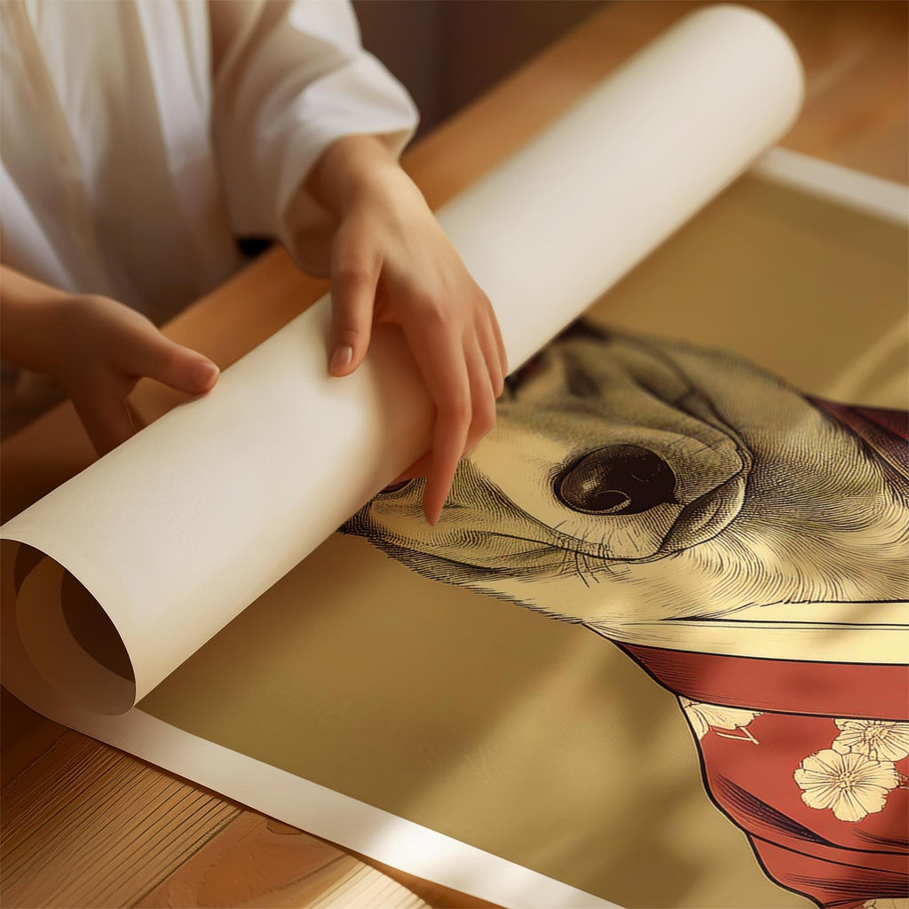 Kelpie Japanse Kimono Dog Series image 1