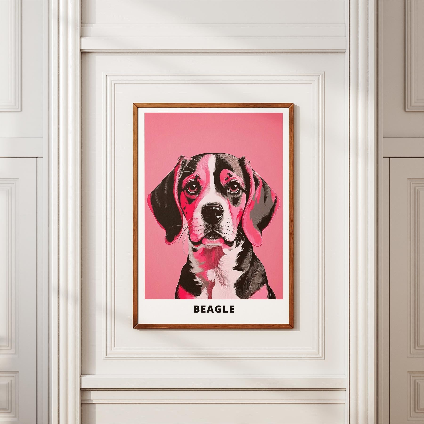 Beagle Pink and Black Dog Series 1 image 3