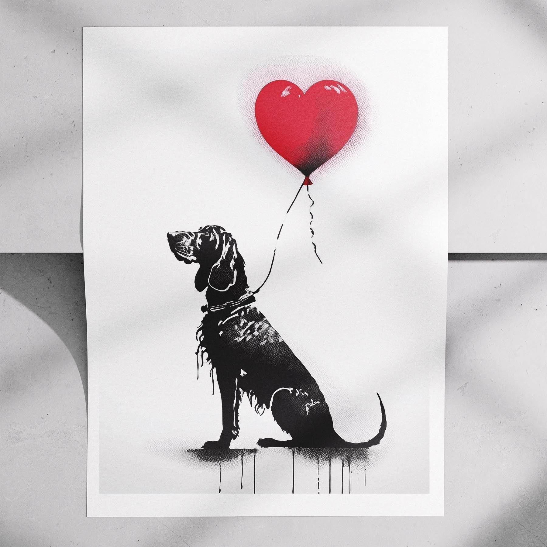 Bloodhound DOGSY Series inspired by the Art of Banksy image 7