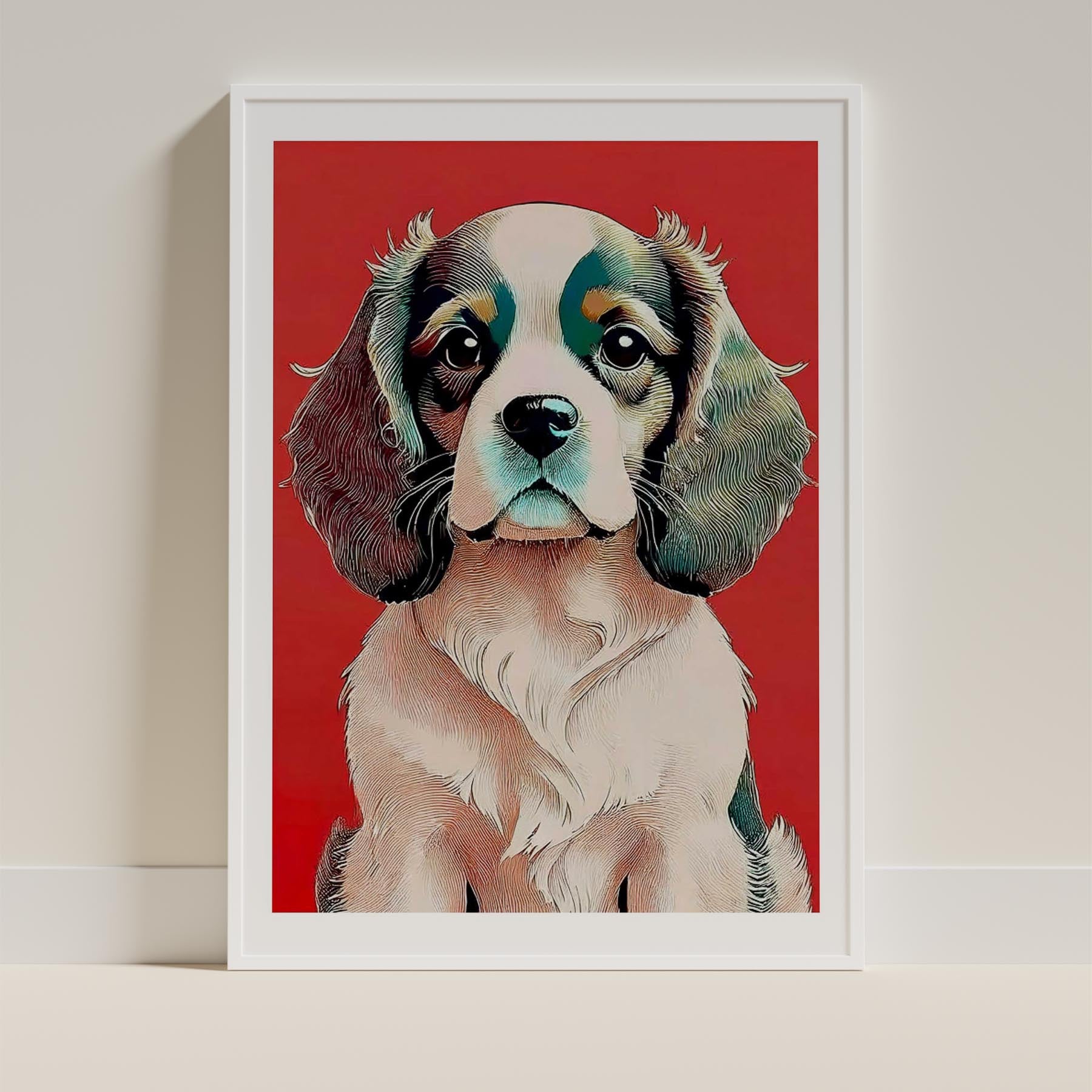 Cavalier Spaniel Red Dog Series image 9