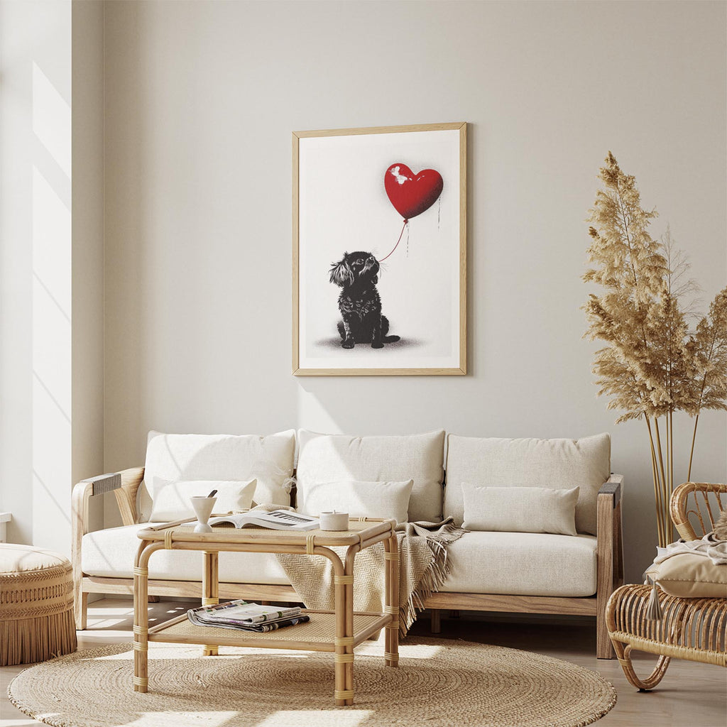 Japanese Chin DOGSY Series inspired by the Art of Banksy image 2