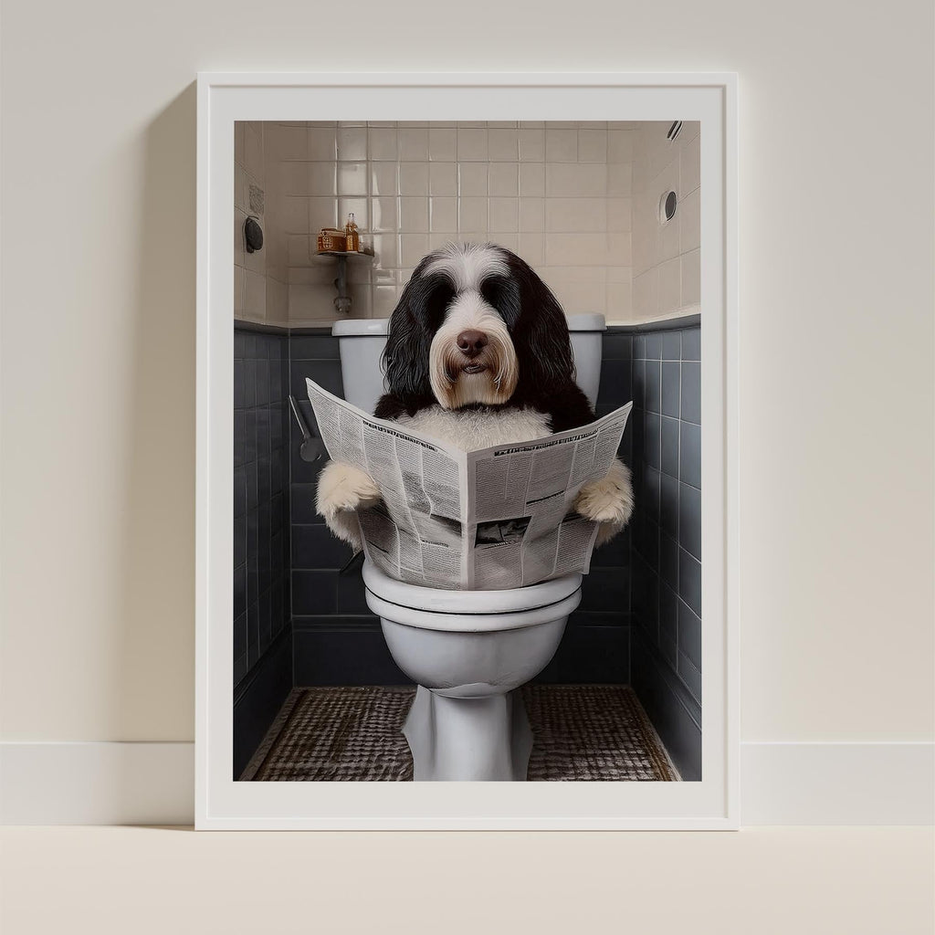Old English Sheepdog Toilet Humour Dog Series image 9
