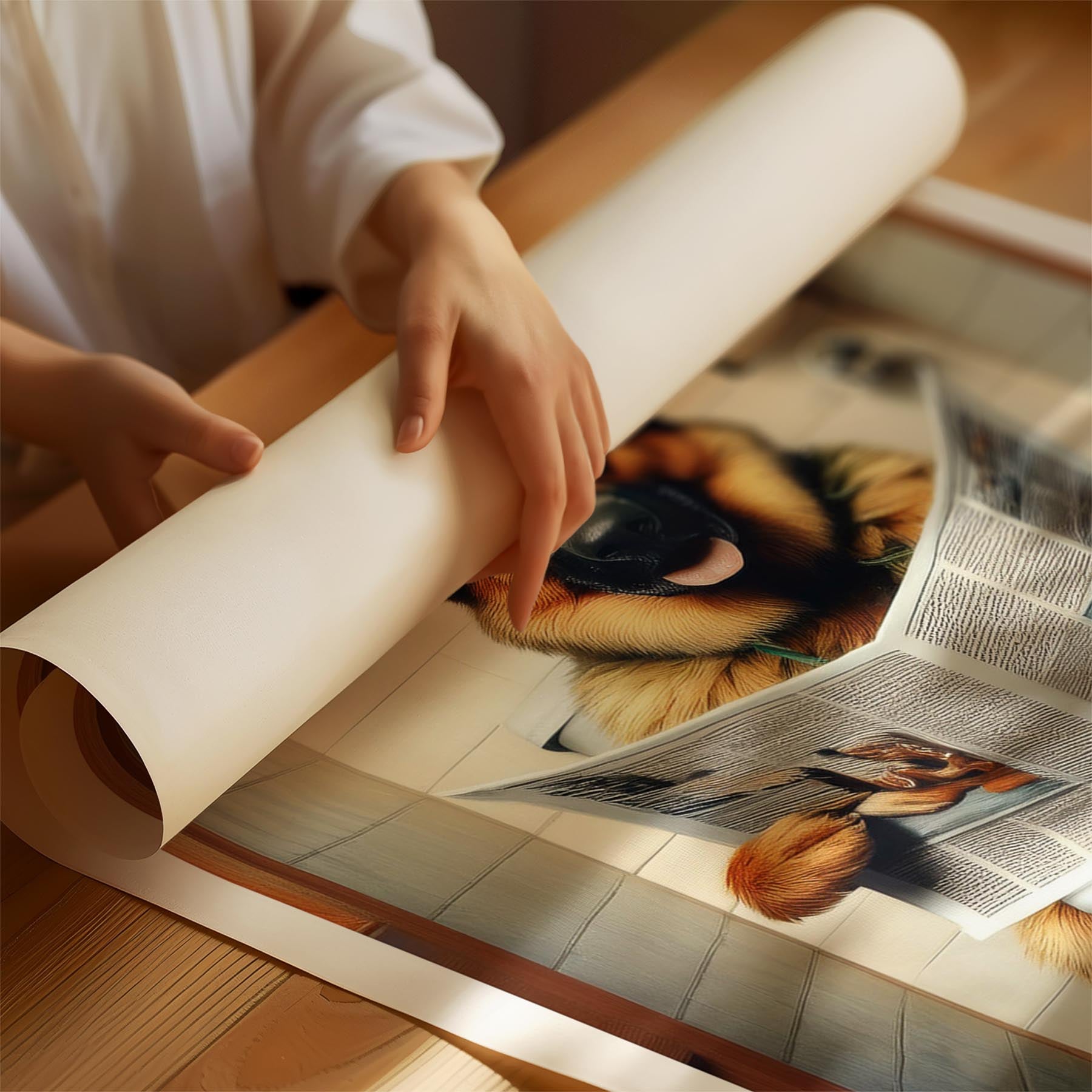 German Shepherd Toilet Humour Dog Series 2 image 1