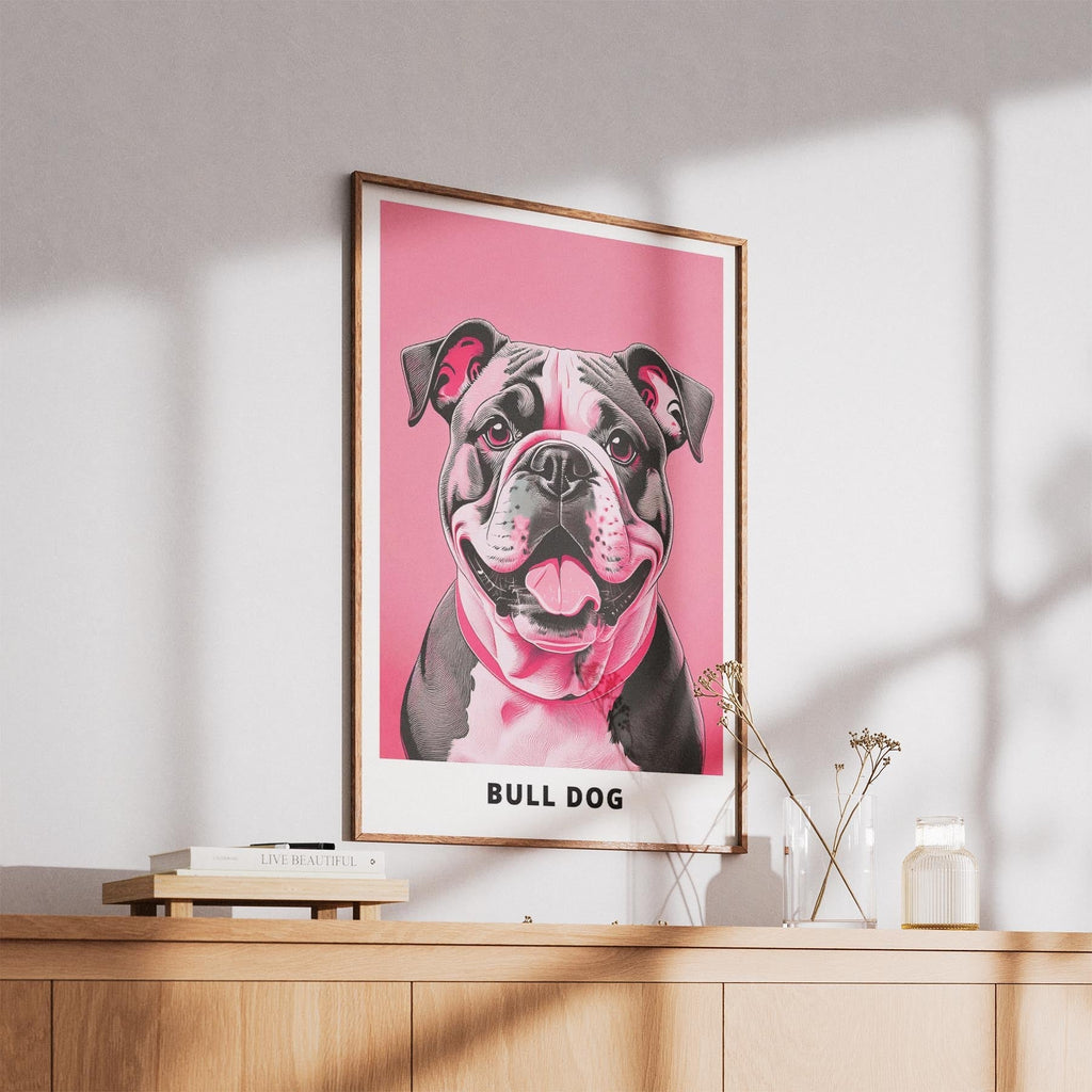Bulldog Pink and Black Dog Series 3 image 5