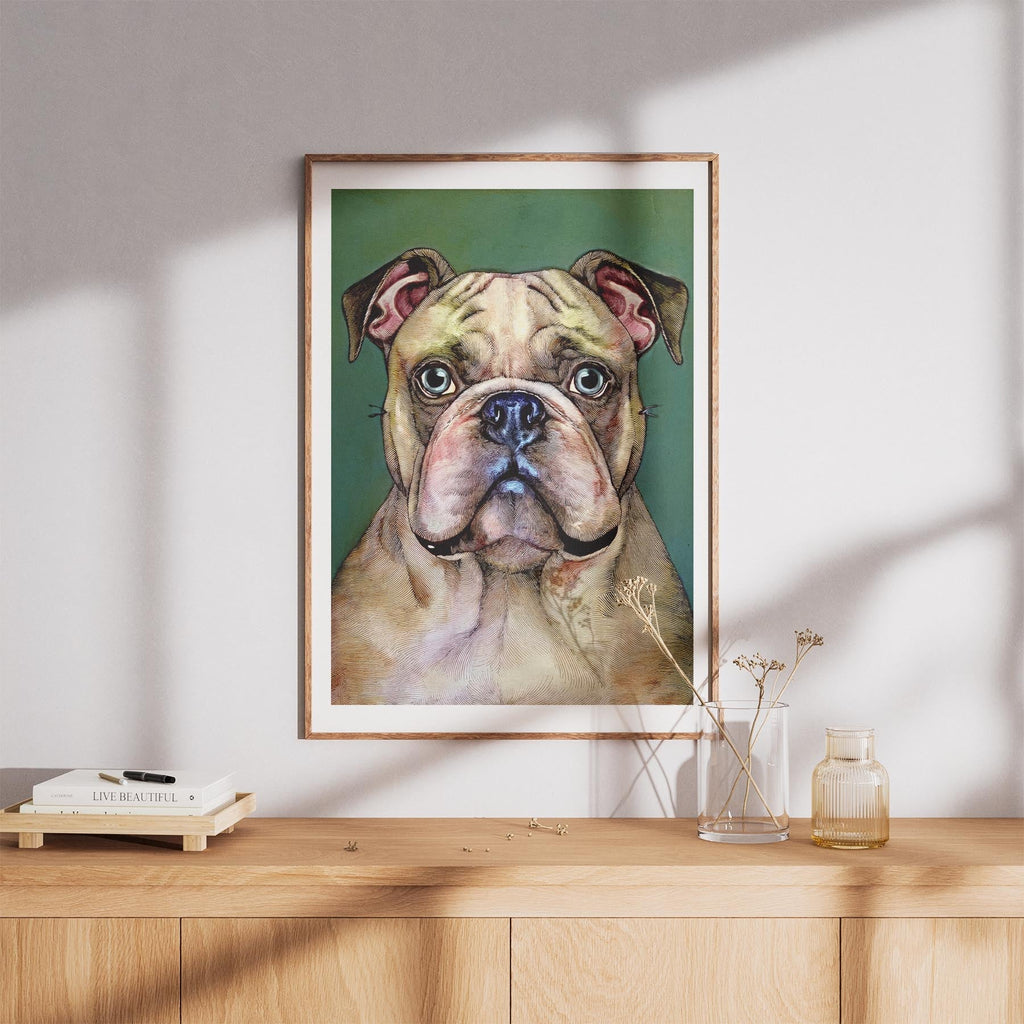 Bulldog Green Painted Series image 8