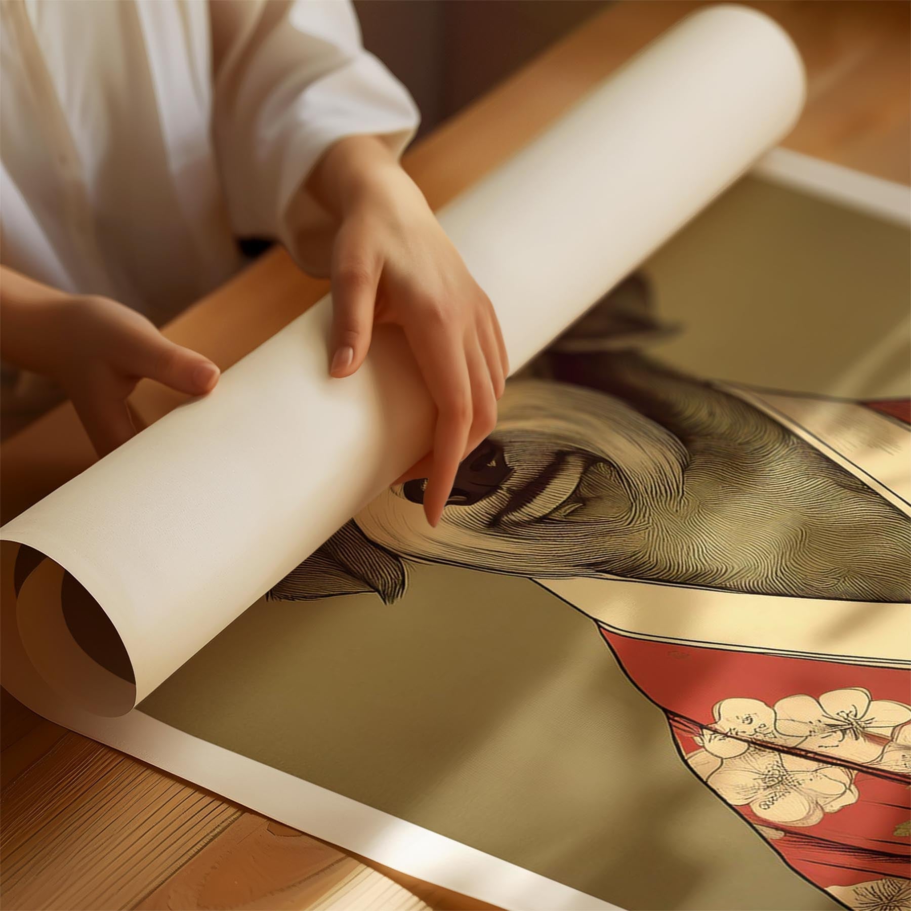 Irish Wolfhound Japanse Kimono Dog Series image 1