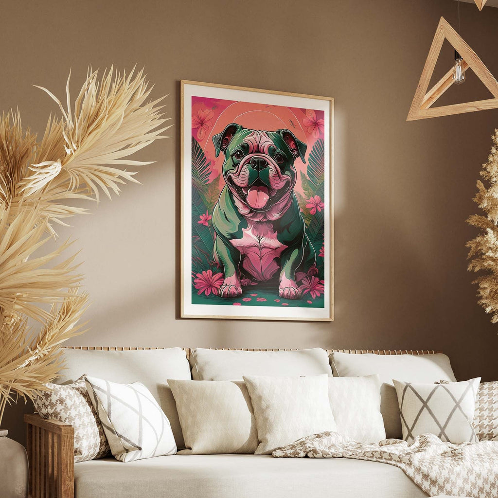 Bulldog Flowery Dog image 5
