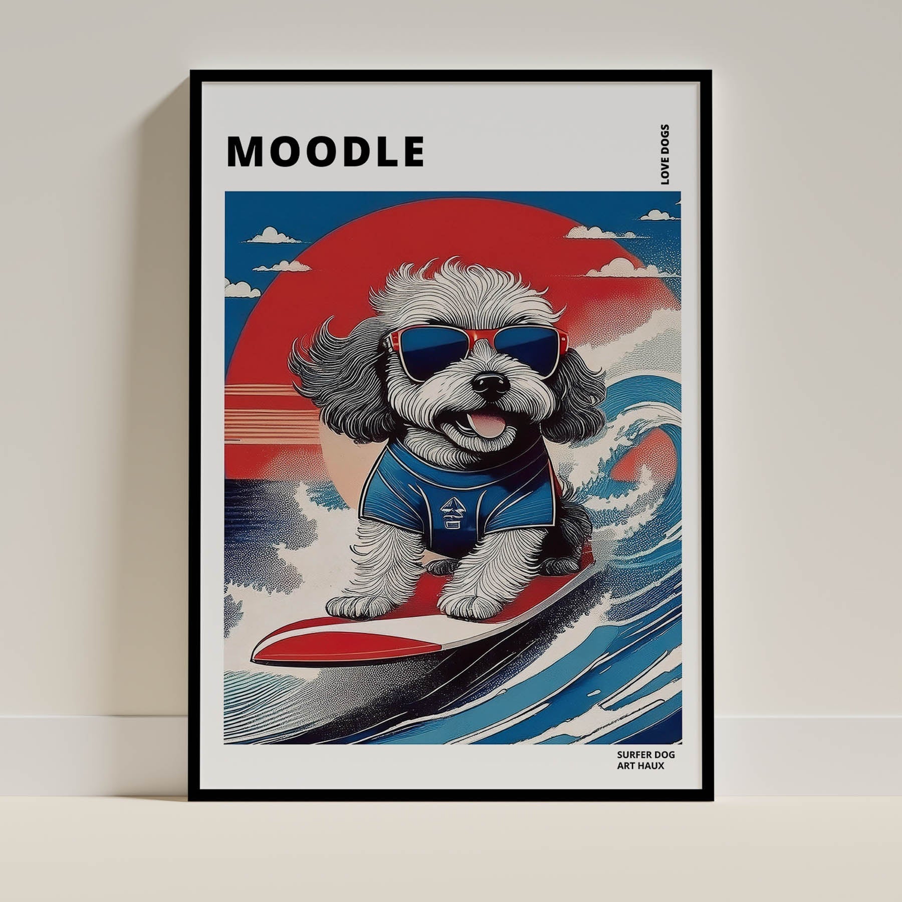 Moodle Dog Art Print Unframed | 3 Unique Designs | Wall Art Gift for Dog Lovers - Image 2 | Dogsy & Co
