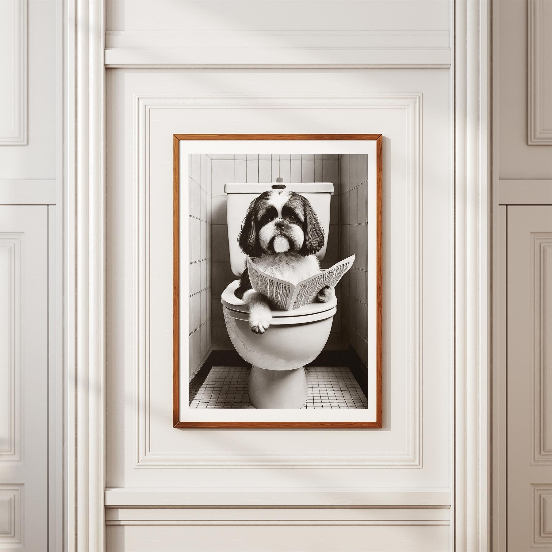 Shih Tzu Toilet Humour Dog Series 2 image 3