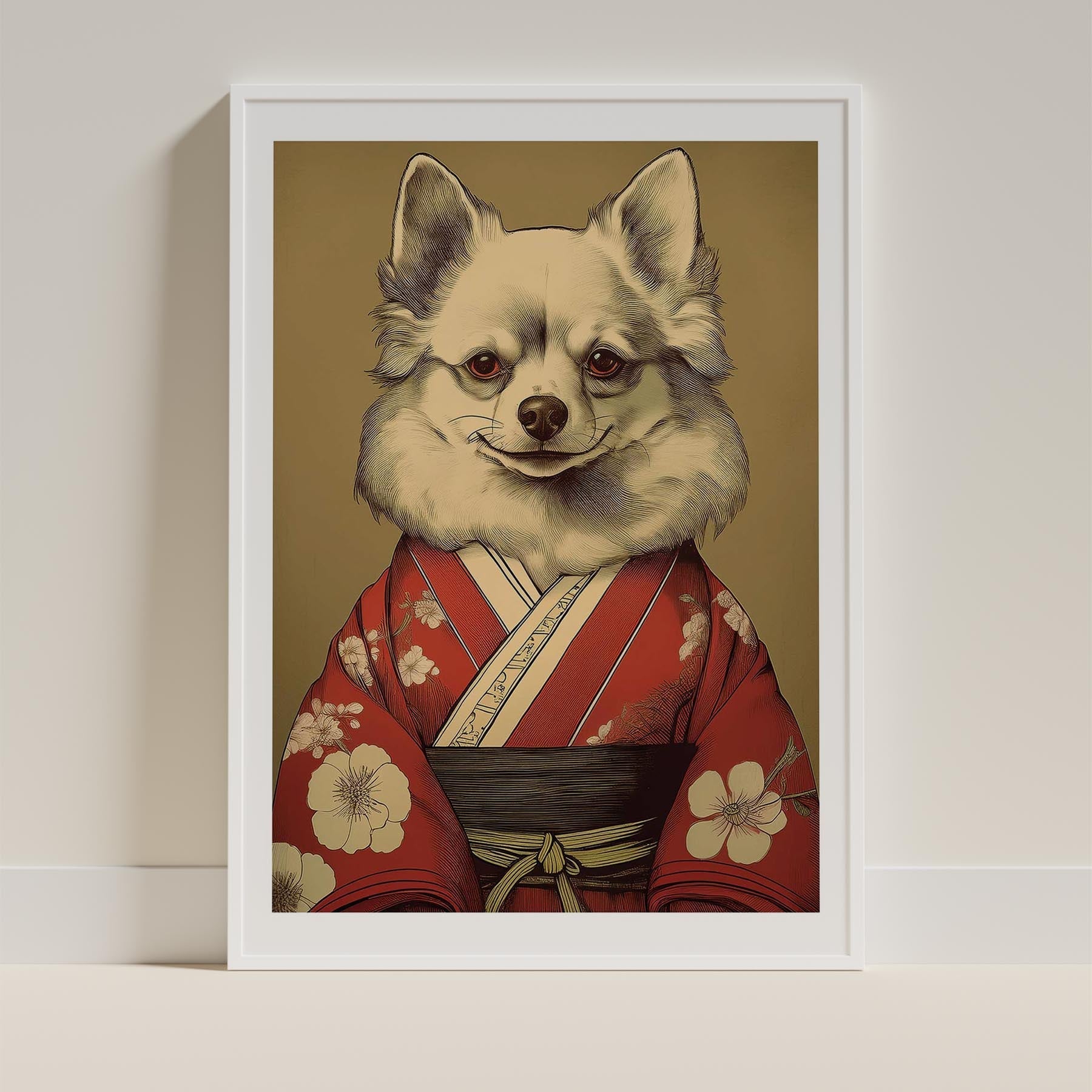 Pomeranian Japanse Kimono Dog Series image 9