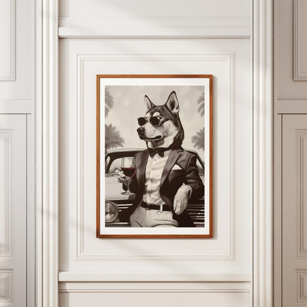 Siberian Husky The Distinguished Gentleman Dog Series image 3