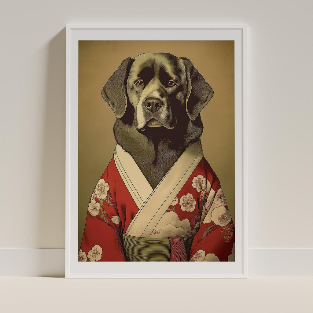 Newfoundland Japanse Kimono Dog Series image 9
